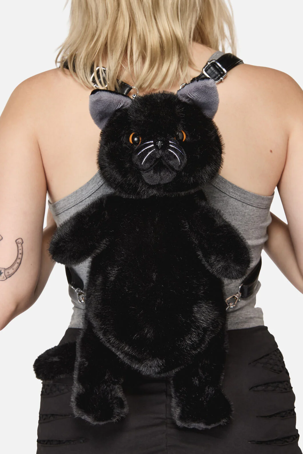 Black Kitty Backpack - Image 3