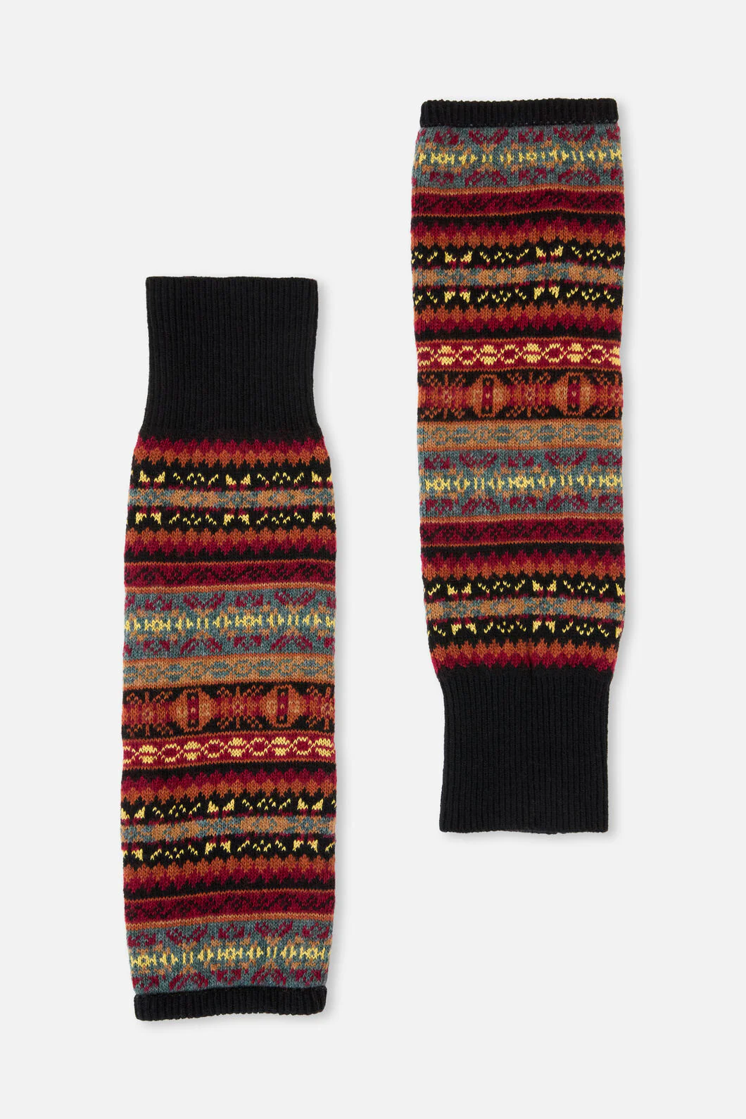 Black Nordic Leg Warmers - Image 3