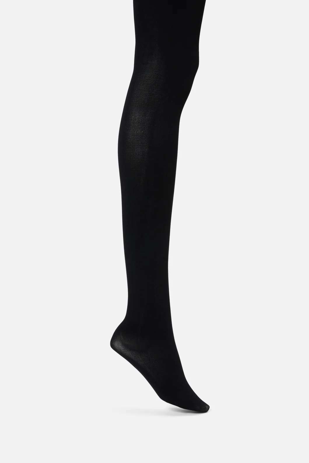 Black Plain Tights - Image 3