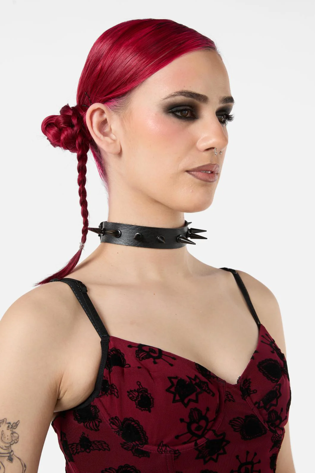 Black Spike Choker - Image 2