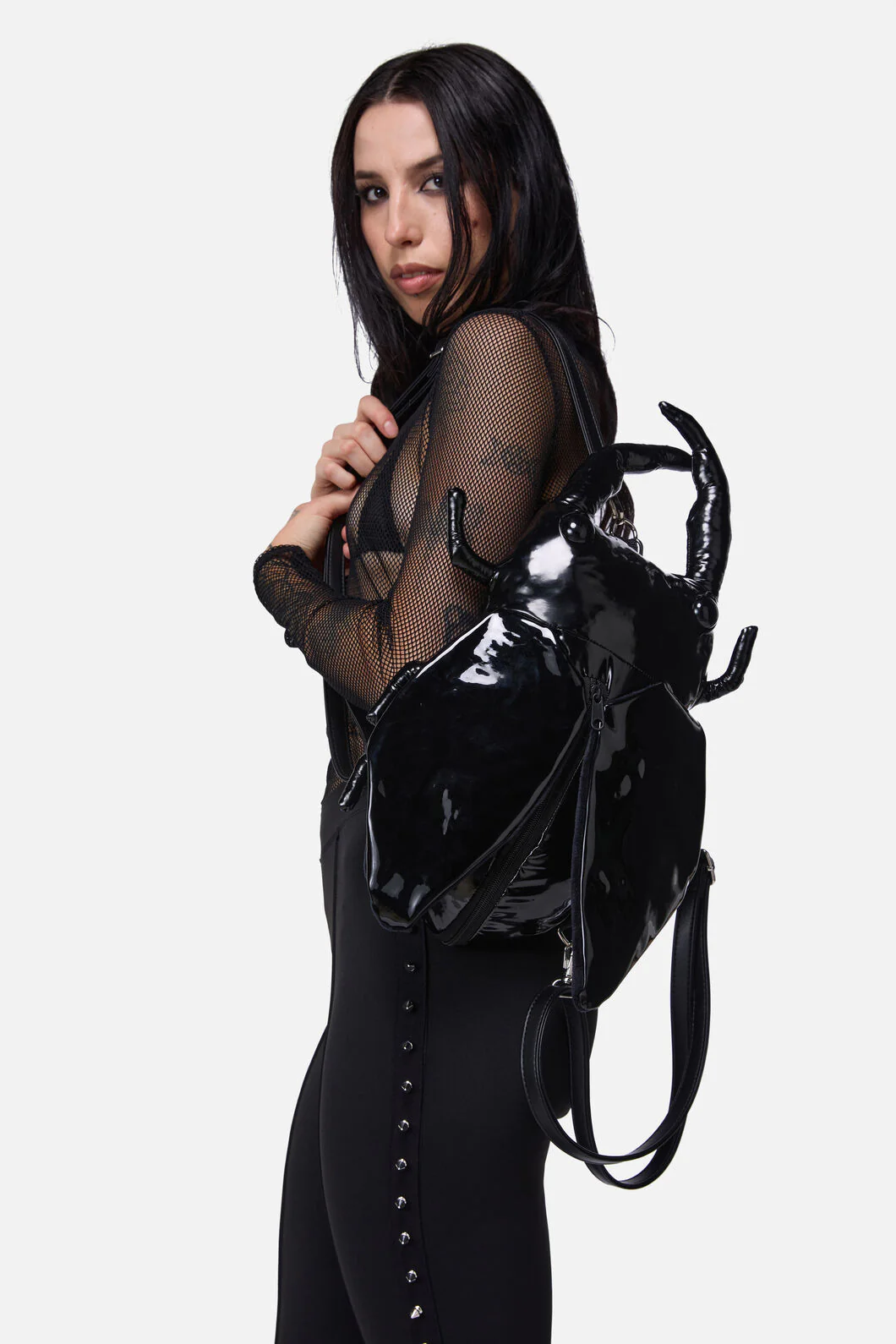 Black Stag Beetle Backpack - Image 3