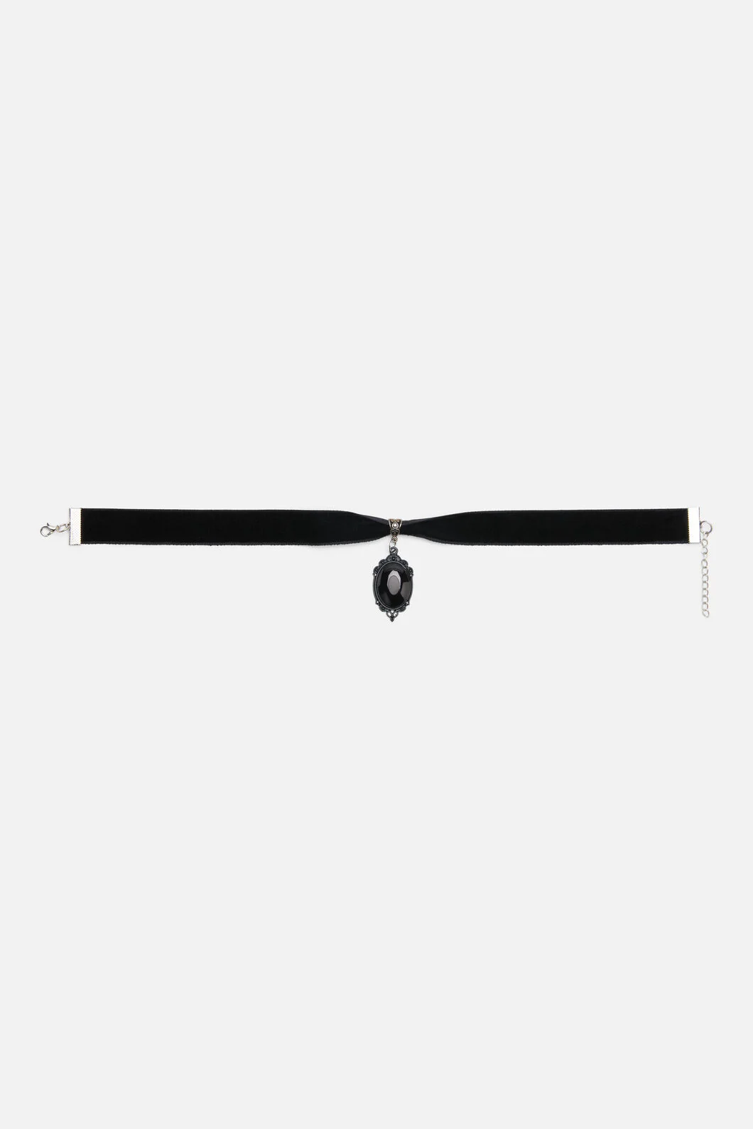 Black Velvet Charm Choker - Image 4