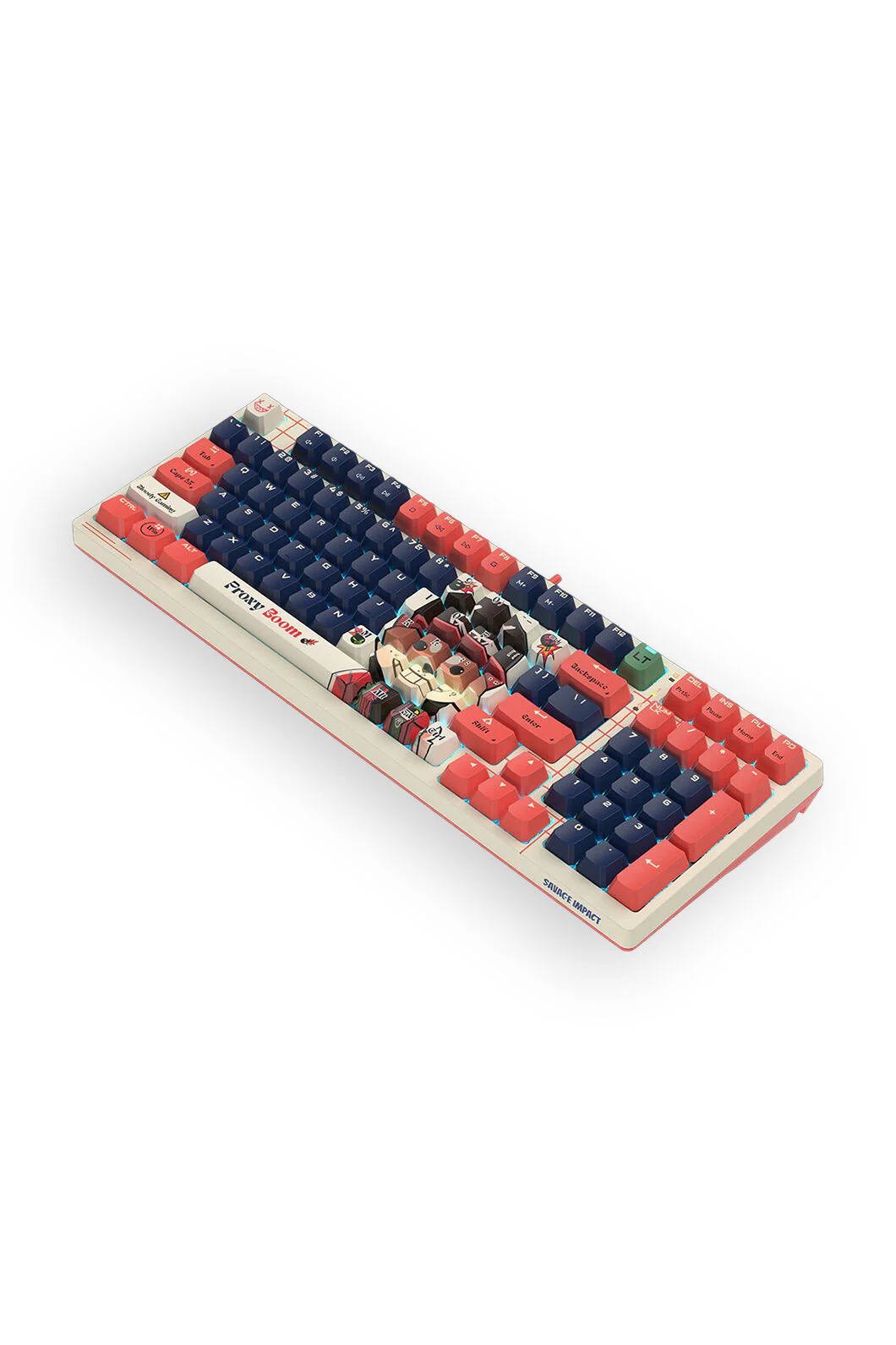 Bloody AT98 Proxy Boom 98 Keys Optical Switch Adjustable Actuation Mechanical Keyboard - Image 2
