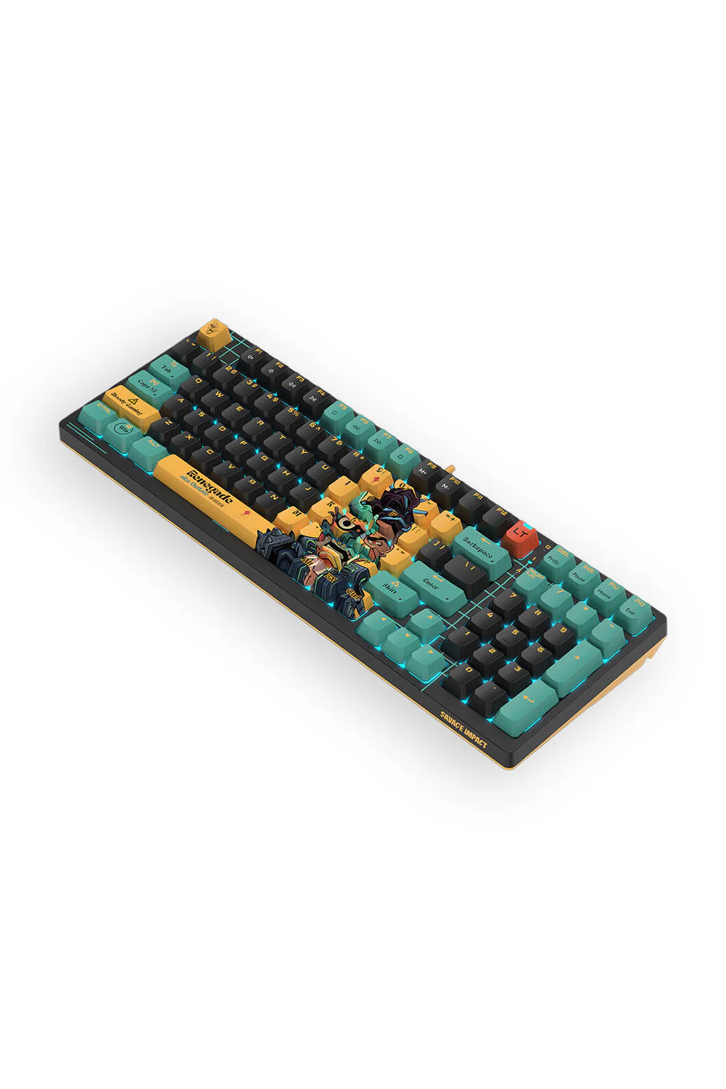 Bloody AT98 Renegade 98 Keys Optical Switch Adjustable Actuation Mechanical Keyboard - Image 2