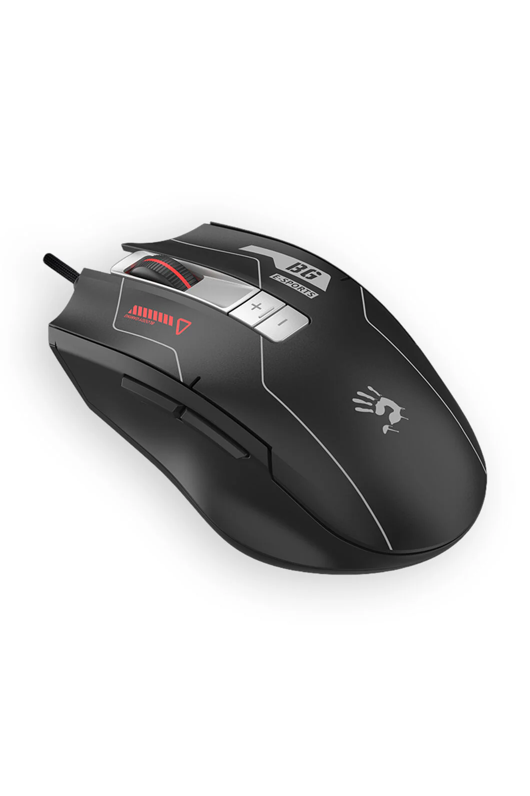 Bloody ES8 Lightweight Esports Sports Black Symmetric 7-Button Esports Gaming Mouse - Image 2