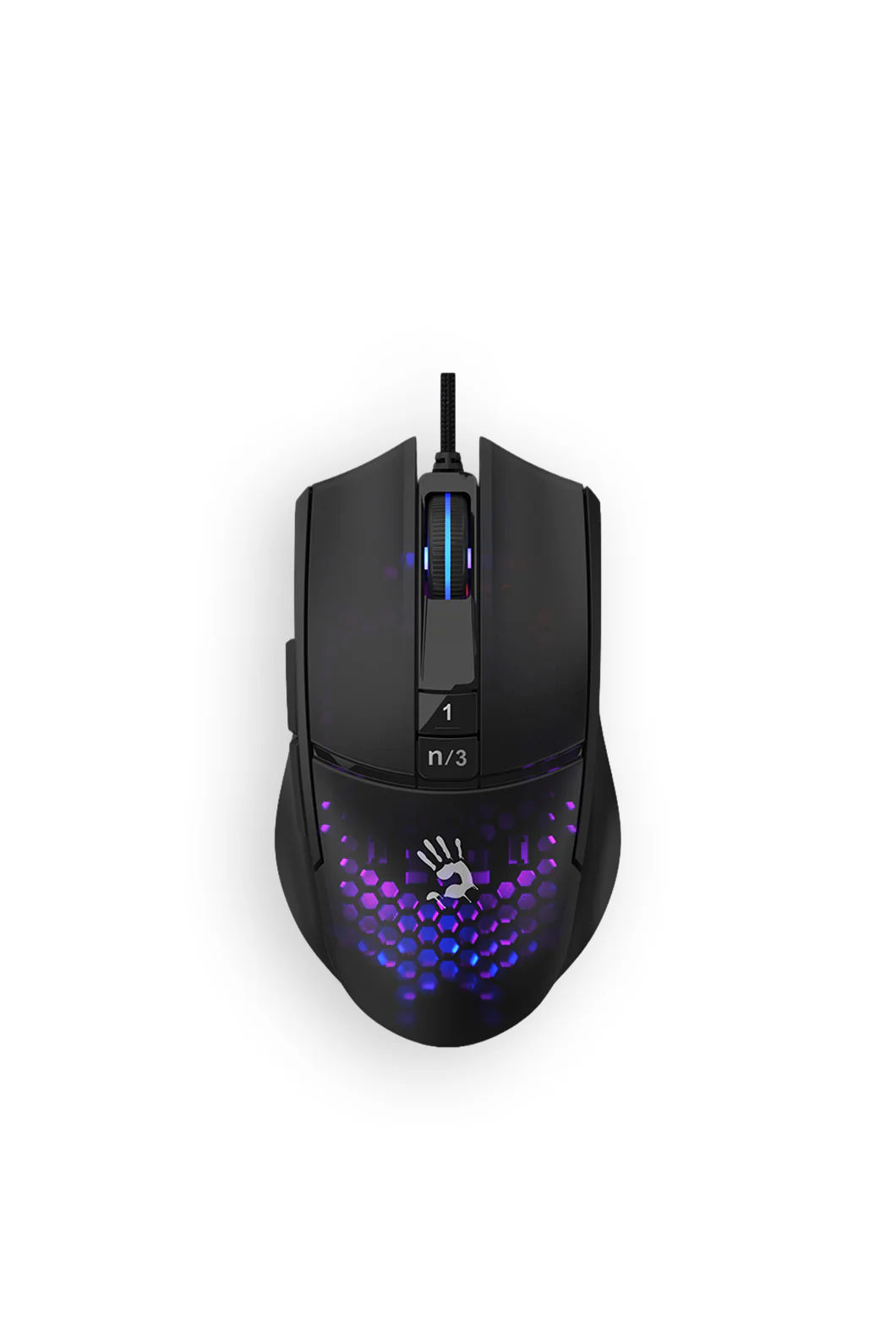 Bloody L65 Max-AC Honeycomb Lightweight Honeycomb RGB 12,000 CPI Gaming Mouse