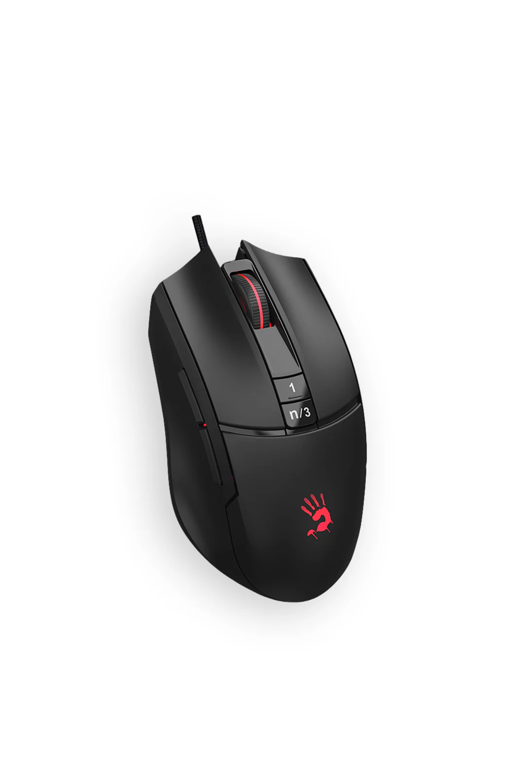 Bloody L65 Max-AC Stone Black Lightweight Honeycomb RGB 12,000 CPI Gaming Mouse - Image 2