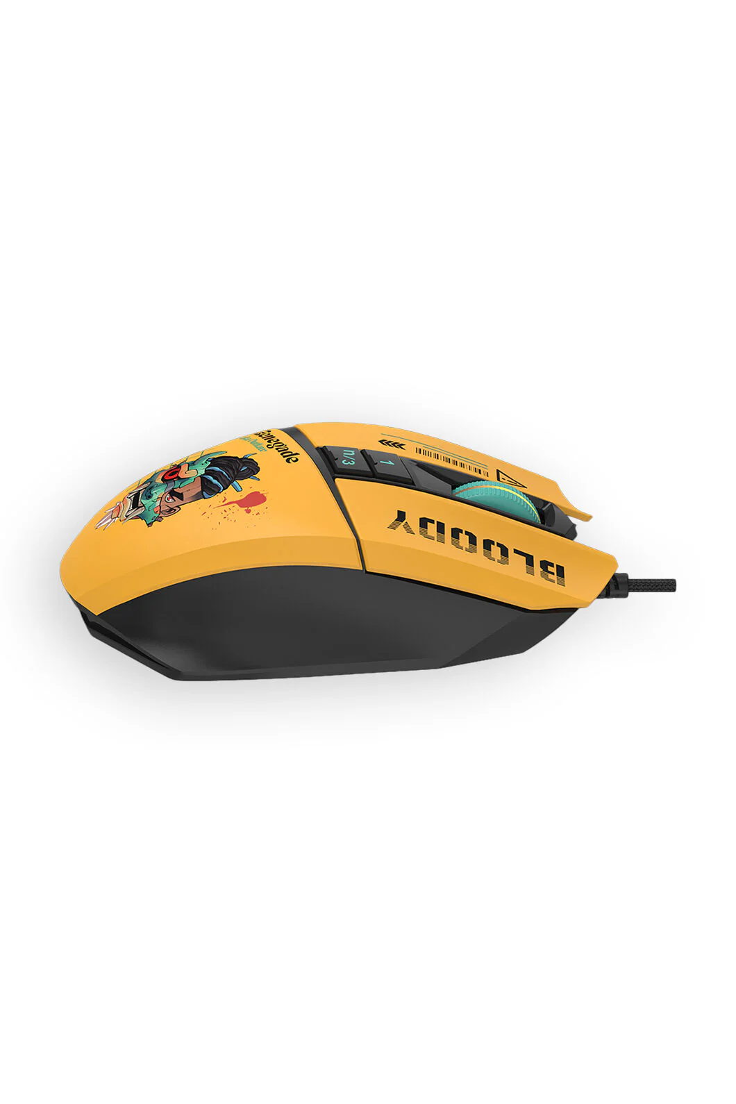 Bloody W63 Max Renegade Sunset Compact RGB Animation 12,000 CPI Gaming Mouse - Image 6