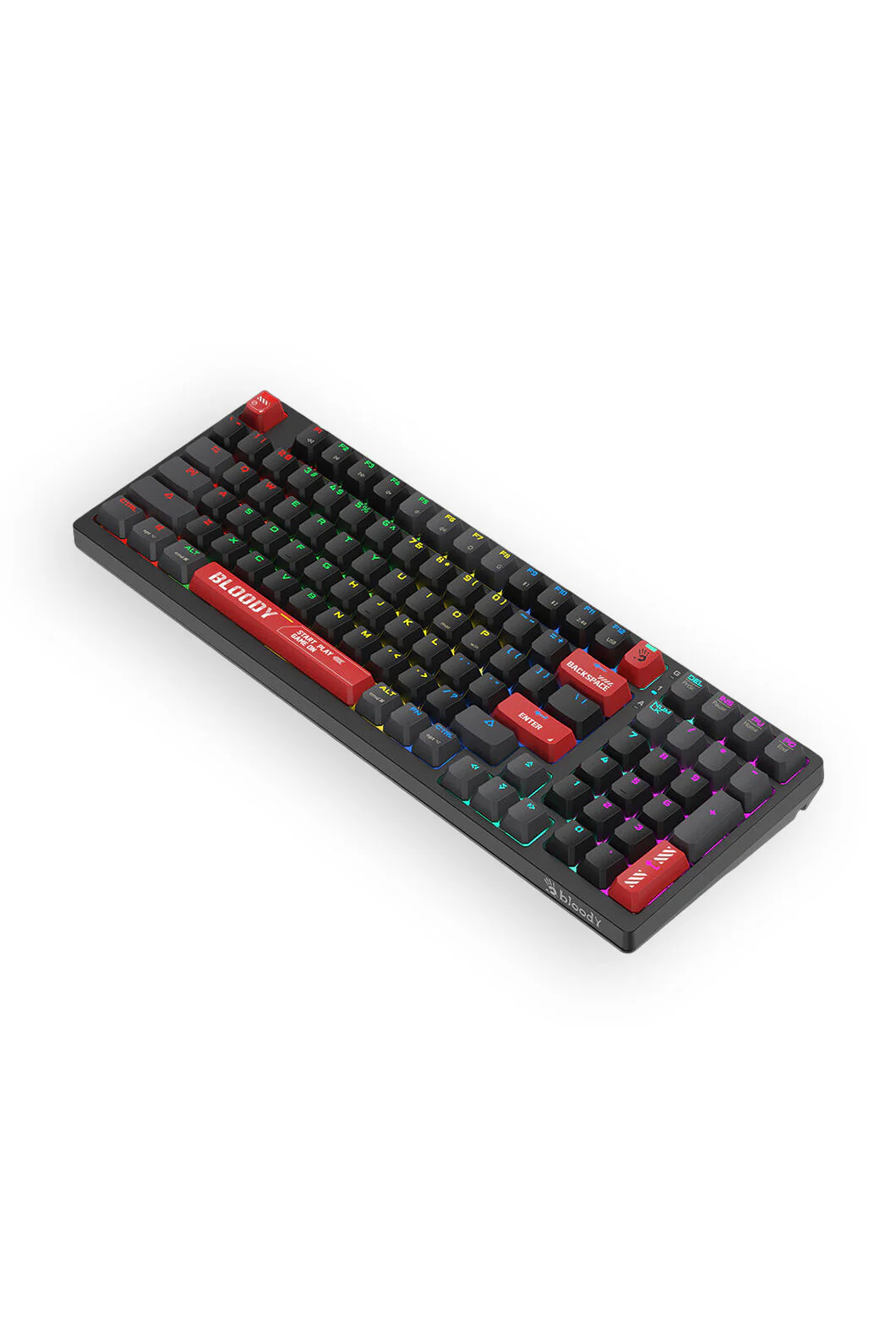Bloody WS98 Bloody Red 80% Dual Core Wireless Mechanical Keyboard - Image 2