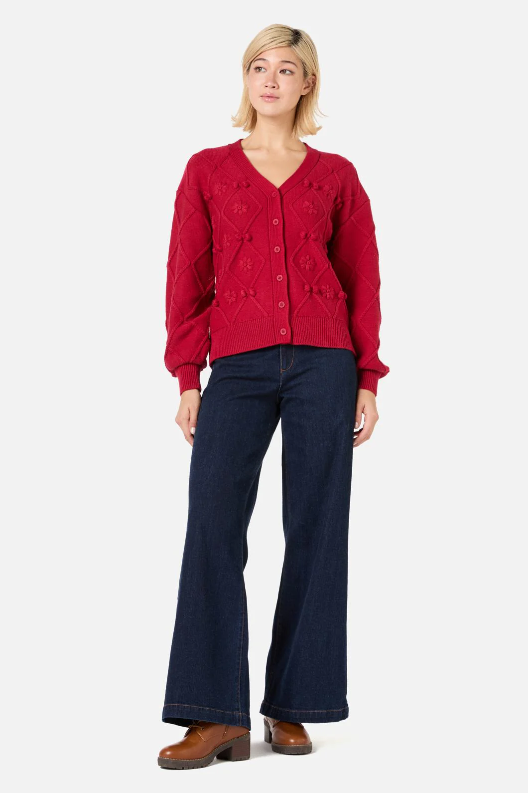 Bloom Embroidered Cardigan - Image 2