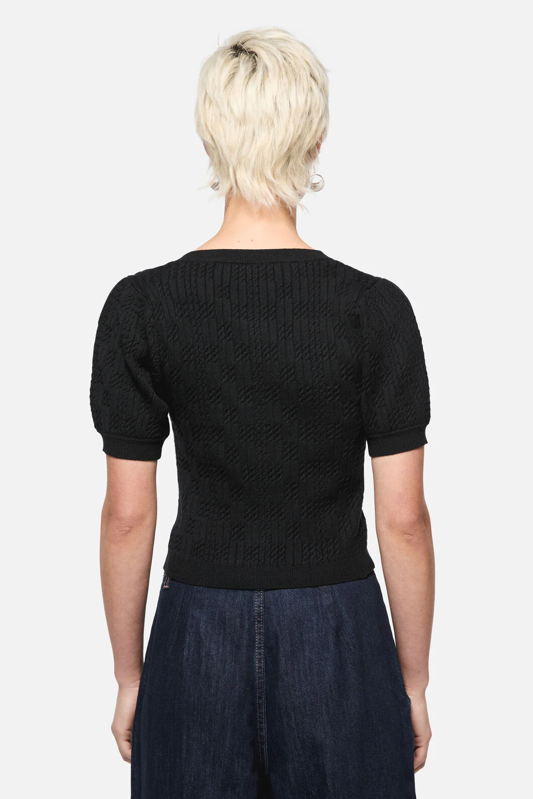 Blooming Tie Knit Cardi - Image 3