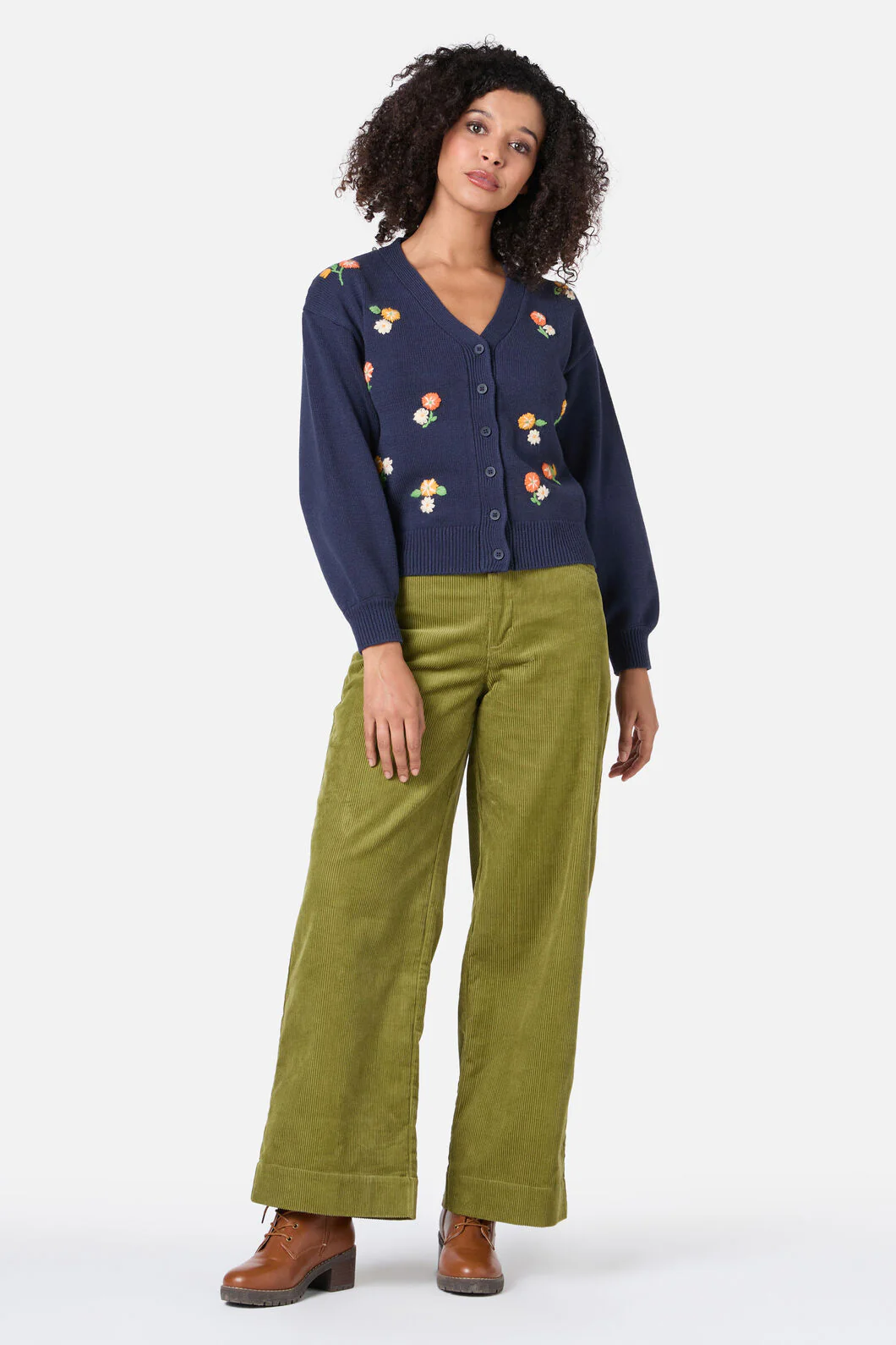 Blossom Embroidered Cardigan - Image 2