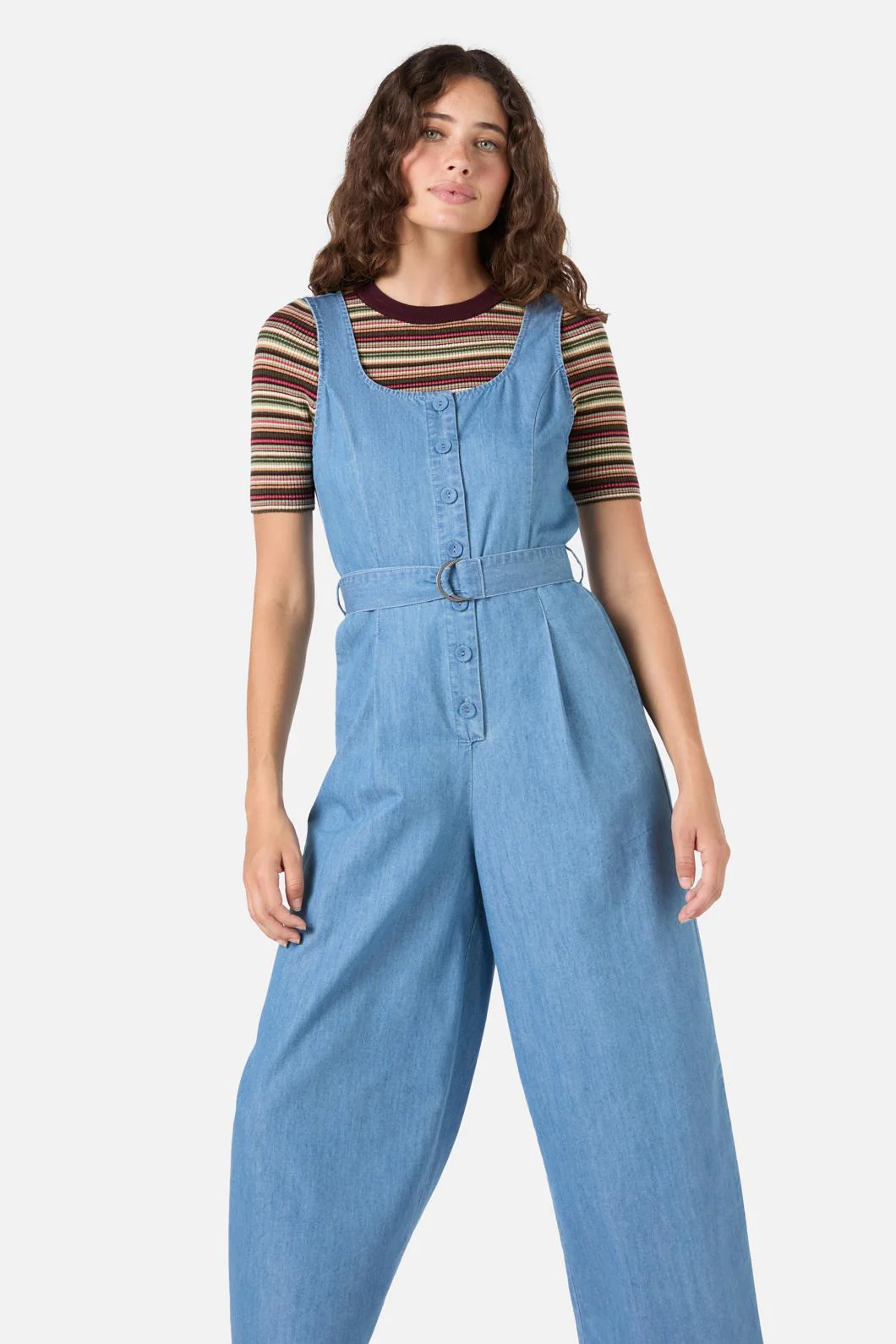 Blythe Denim Jumpsuit - Image 2