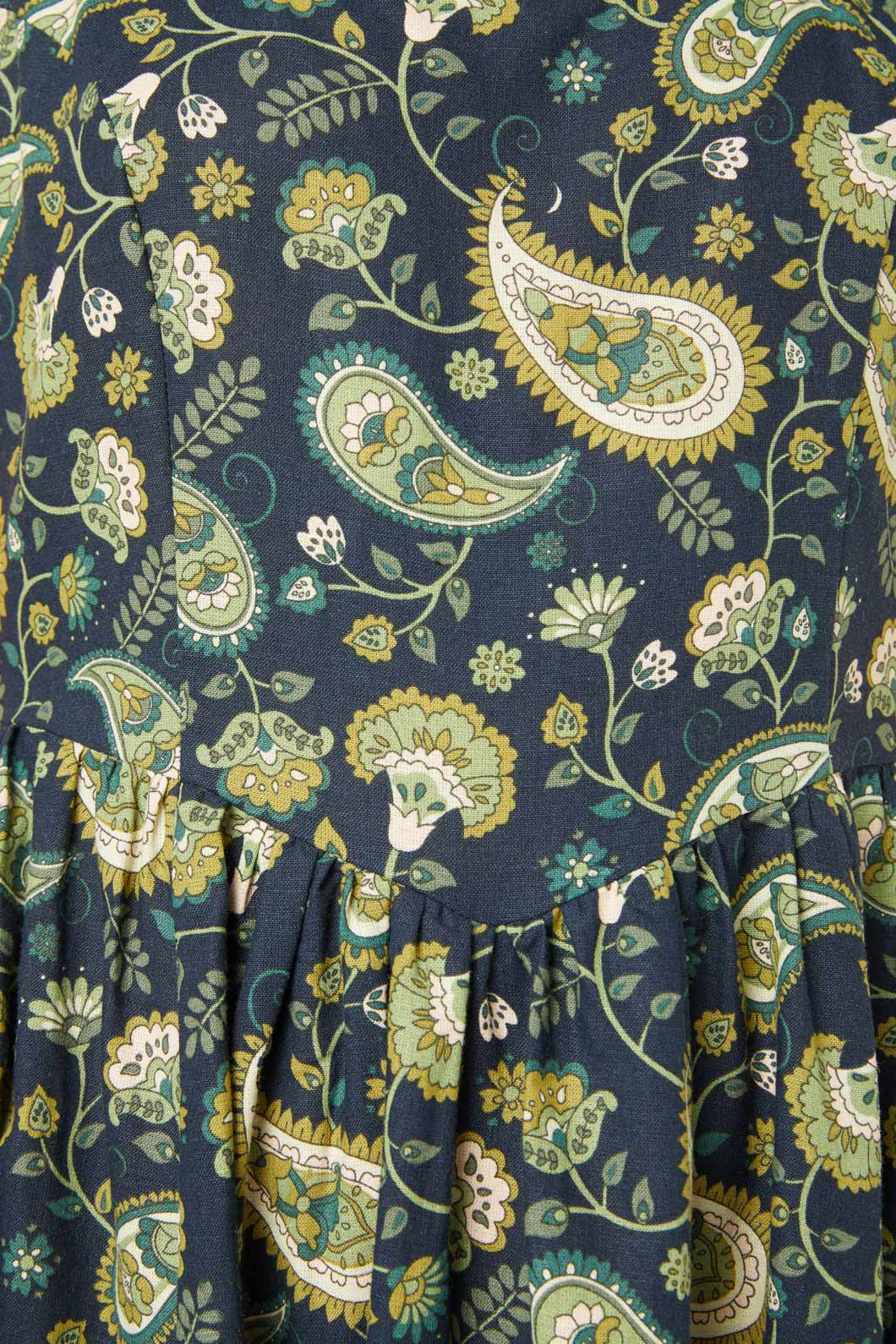 Boho Paisley Midi Dress - Image 8