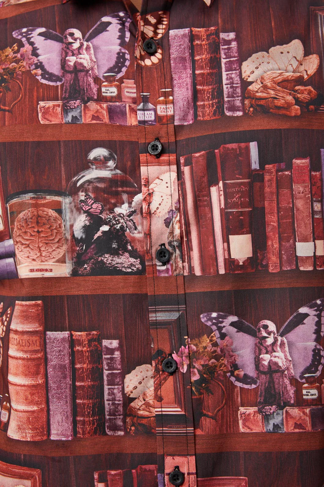 Bookish Print Ss Shirt - Image 6