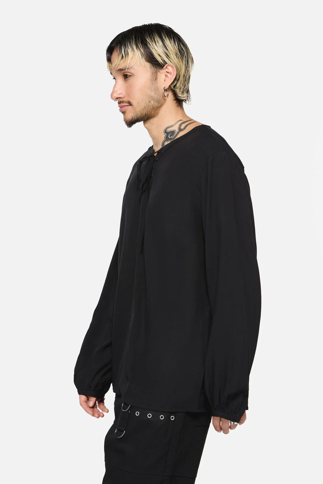 Buccaneer Punk Frill Shirt - Image 4