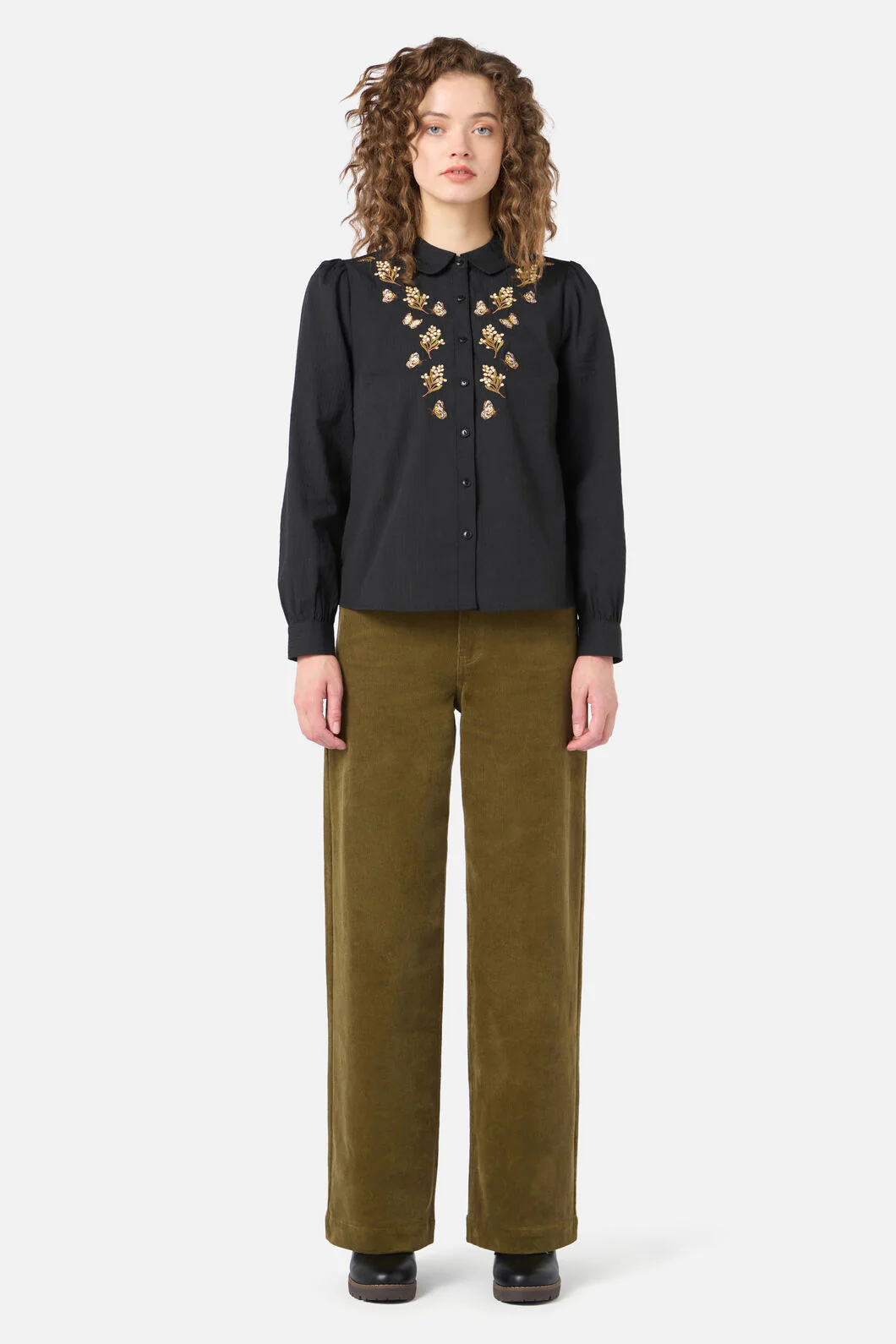 Butterfly Embroidered Blouse - Image 4