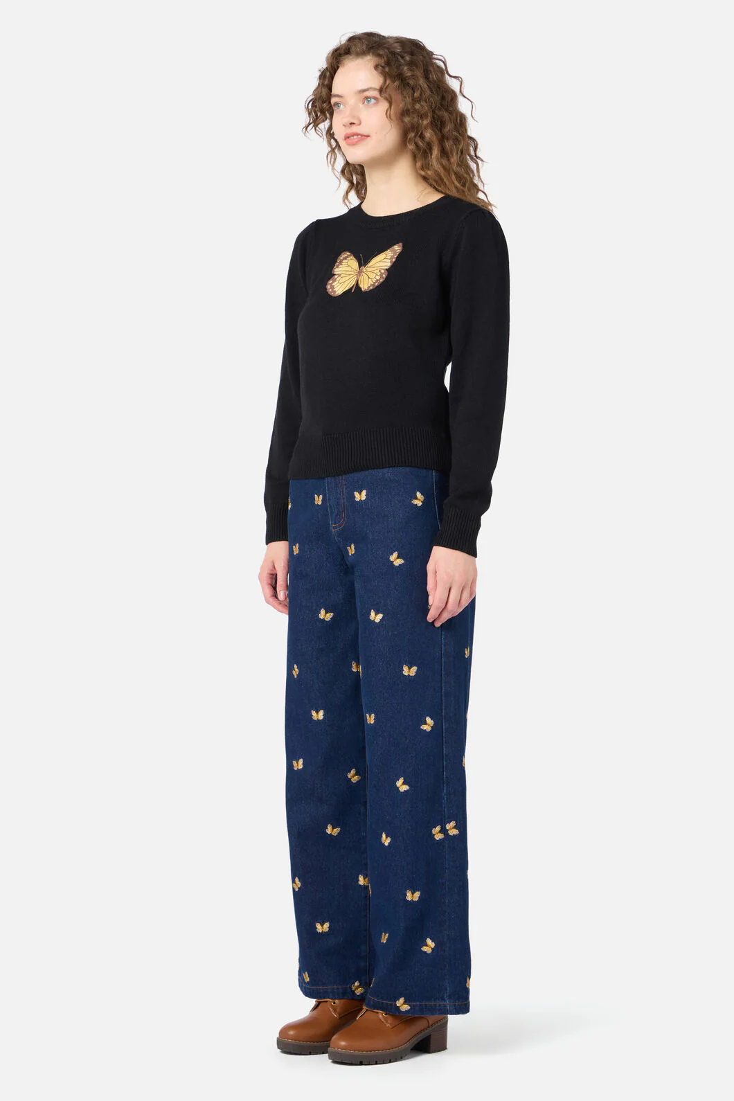 Butterfly Embroidered Jumper - Image 4