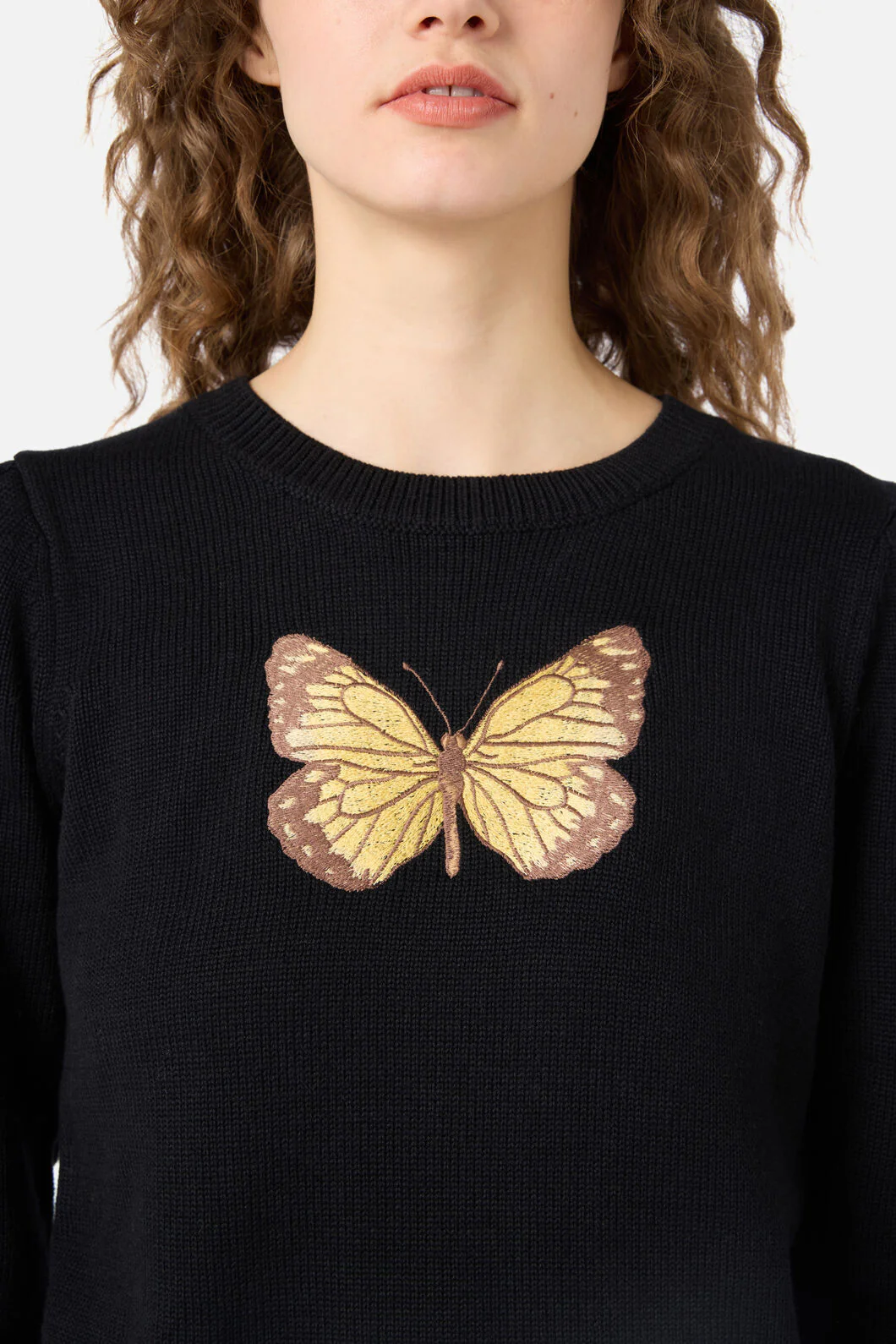 Butterfly Embroidered Jumper - Image 7