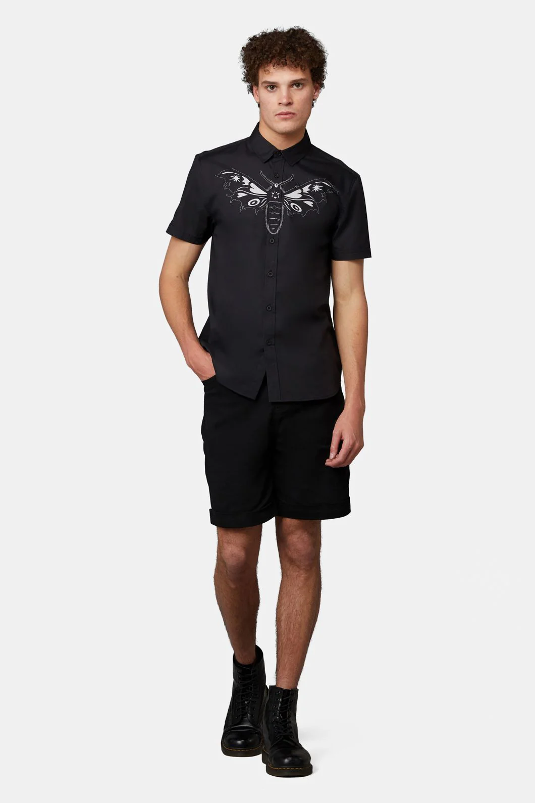 Moth Front Placement Shirt - Image 2
