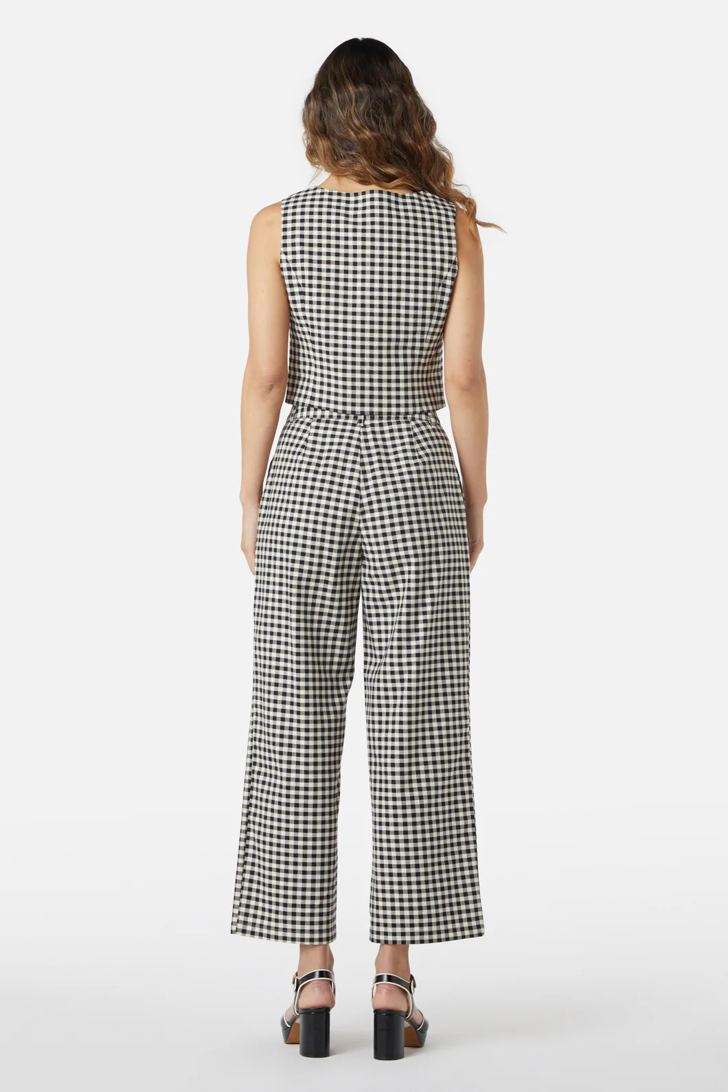 Callie Check Vest - Image 10