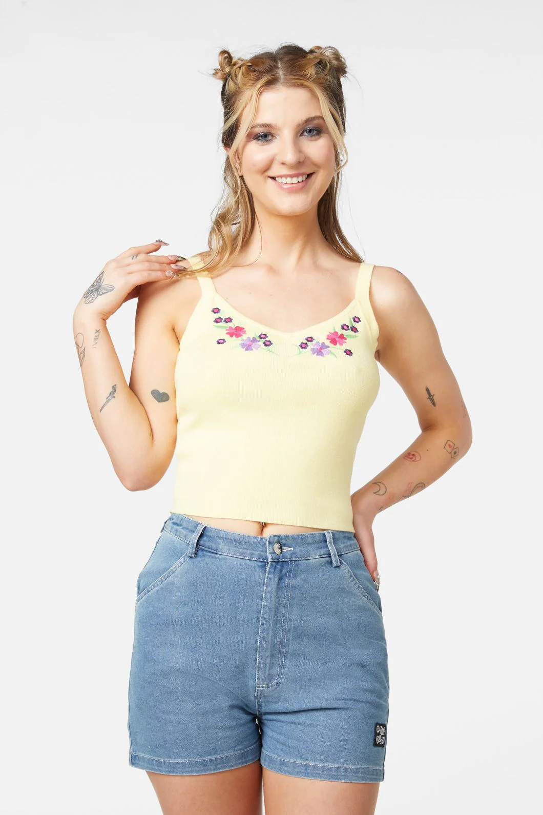 Caposhi Knitted Sleevess To