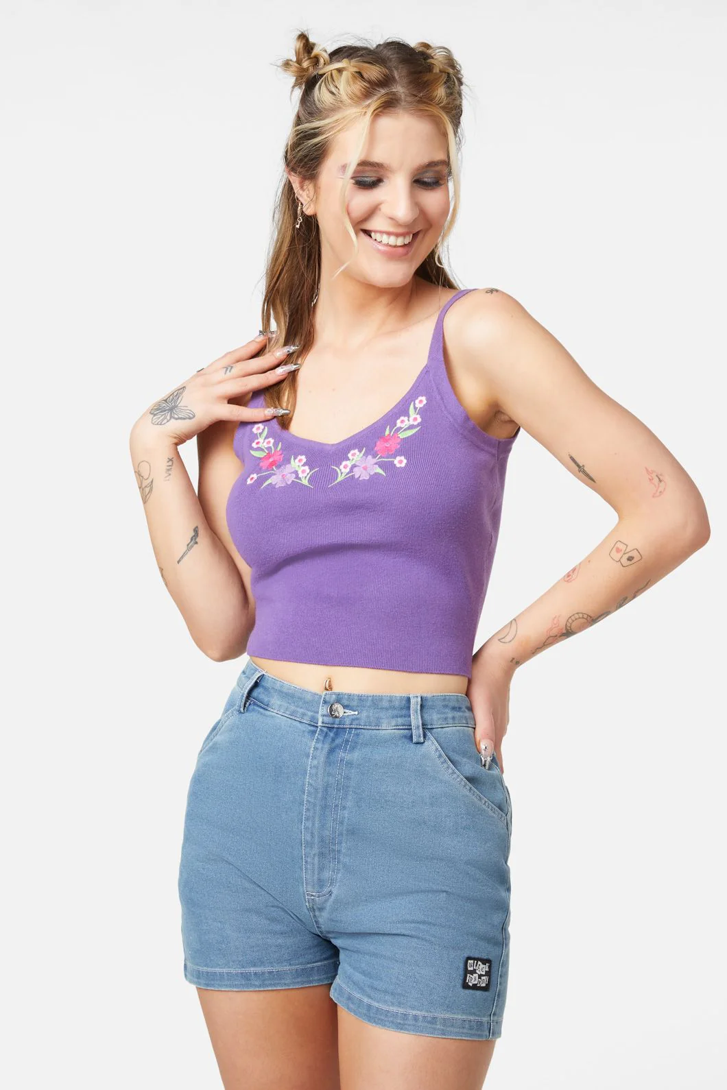 Caposhi Knitted Sleevess To - Image 4