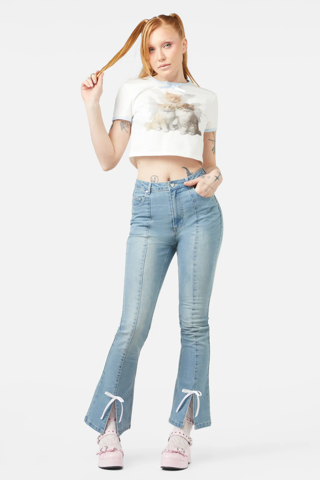 Catrina Crop Tee - Image 2