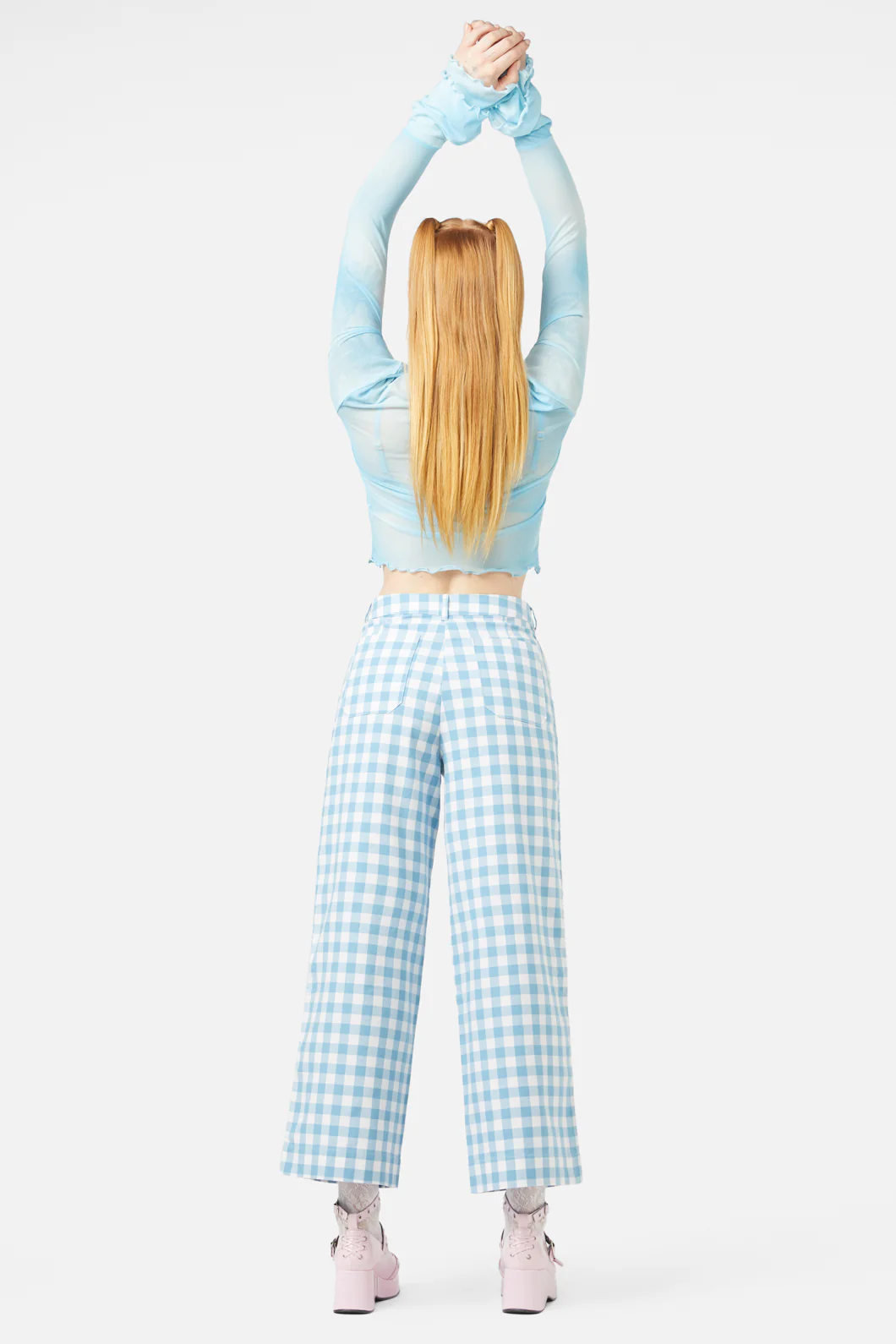 Catrina Gingham Pants - Image 4