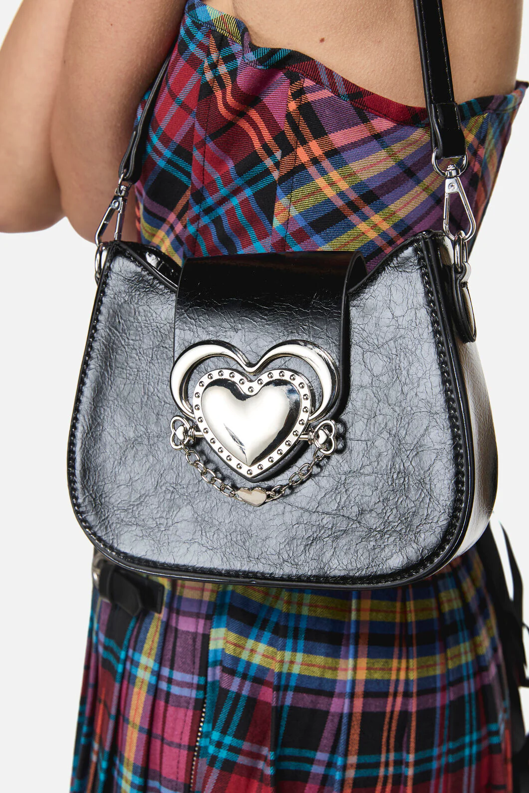 Centre Heart Structured Bag - Image 4