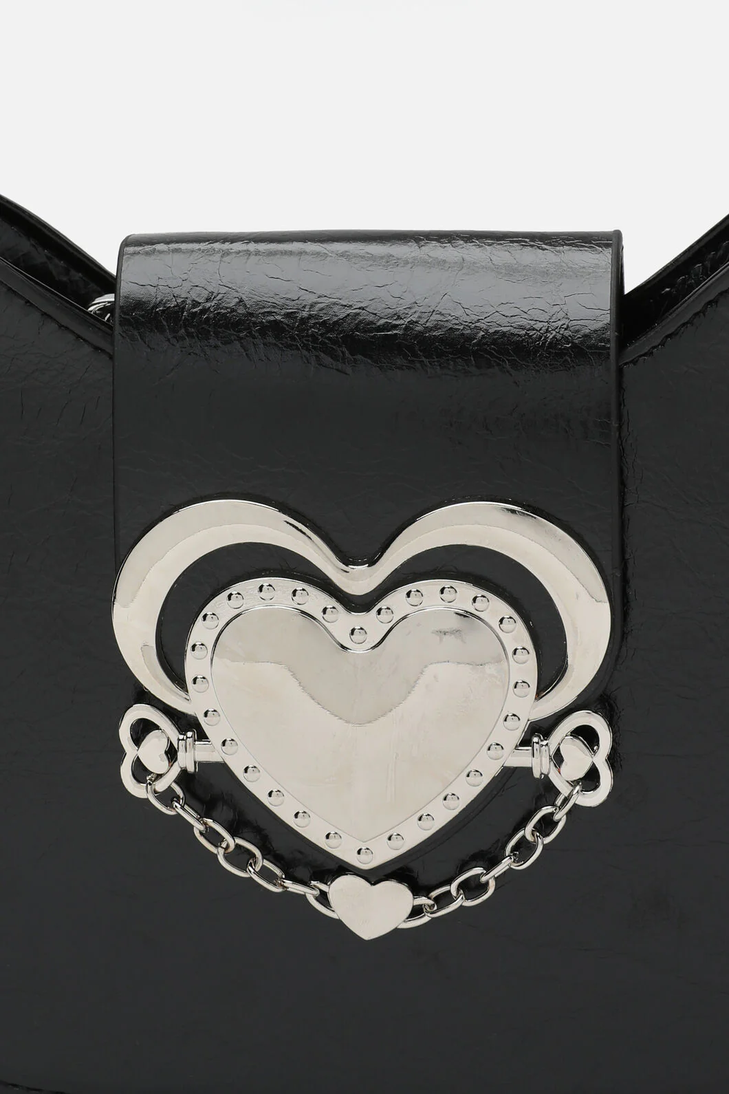 Centre Heart Structured Bag - Image 9
