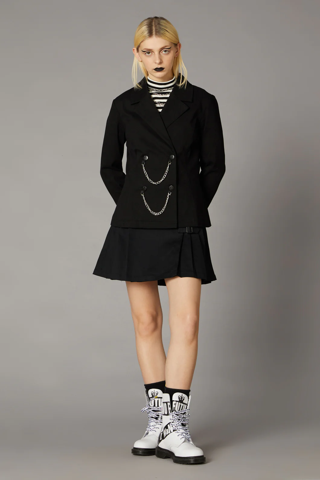 Chained Up Fitted Jacket - Image 2