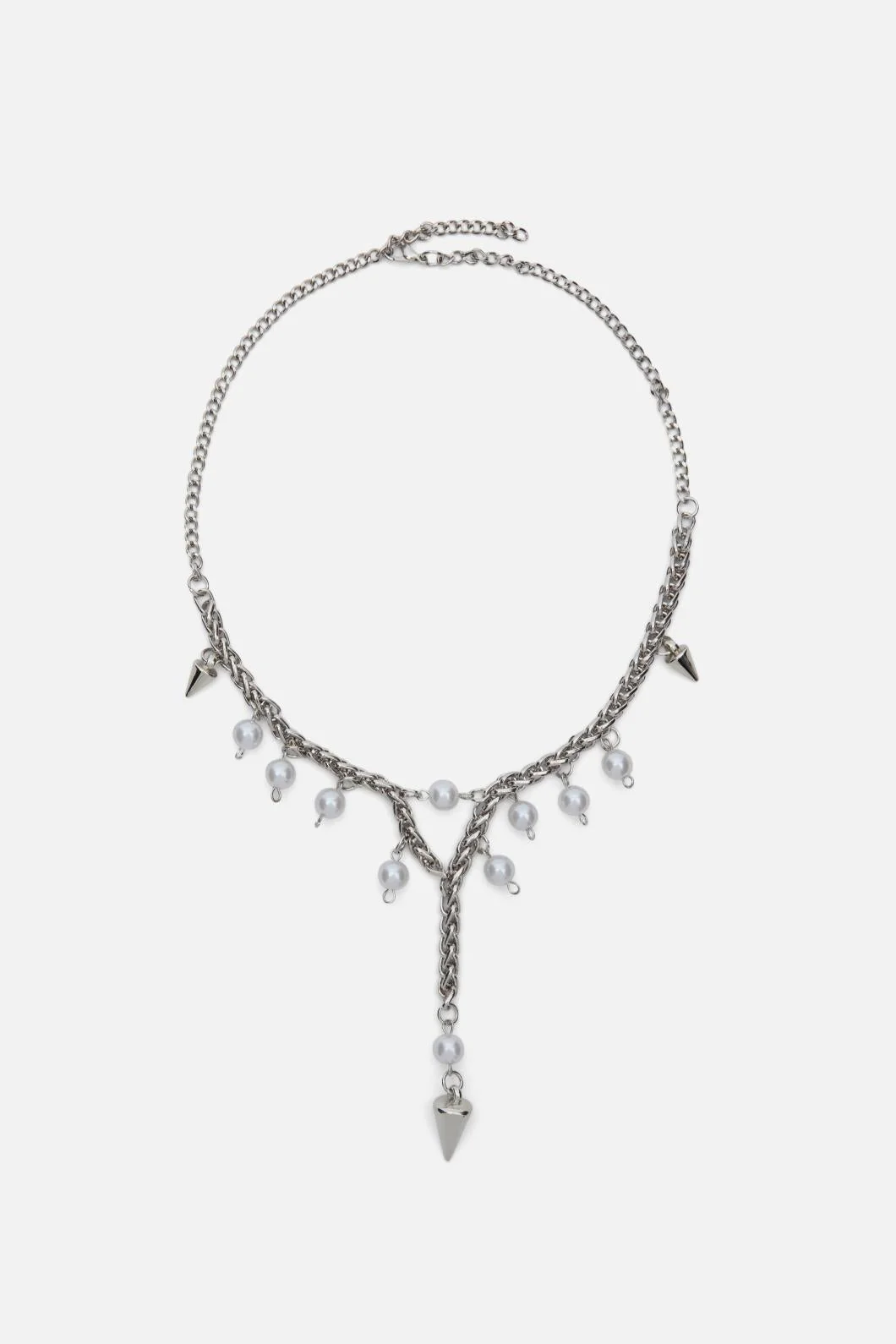 Chainlink Drop Necklace - Image 2