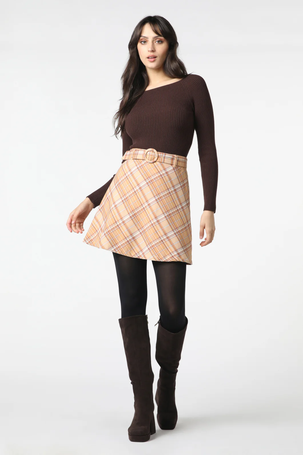 Chelsea Check Skirt - Image 2