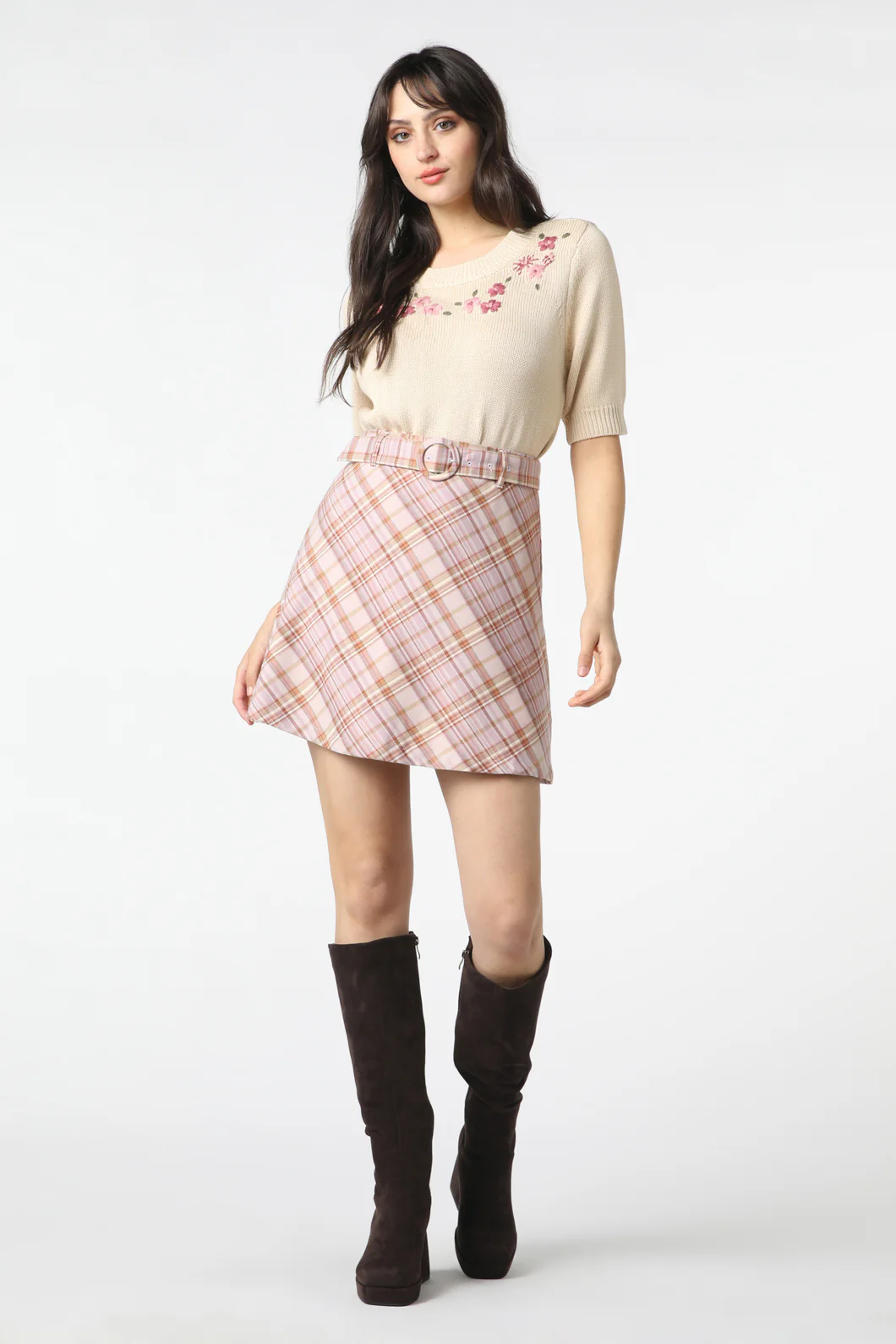 Chelsea Check Skirt - Image 7