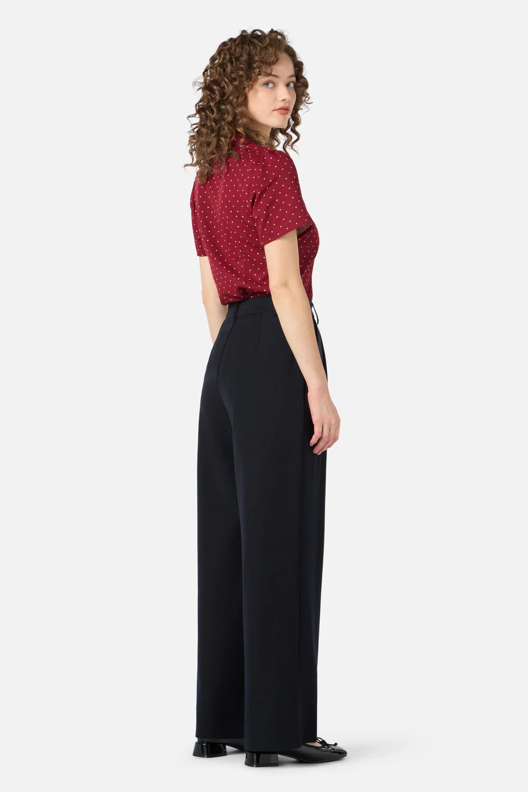 Chelsea Tailored Wide Leg Pant - Image 3