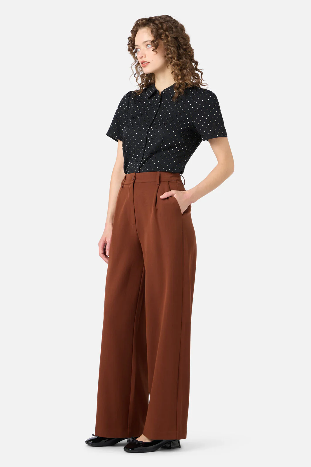 Chelsea Tailored Wide Leg Pant - Image 7