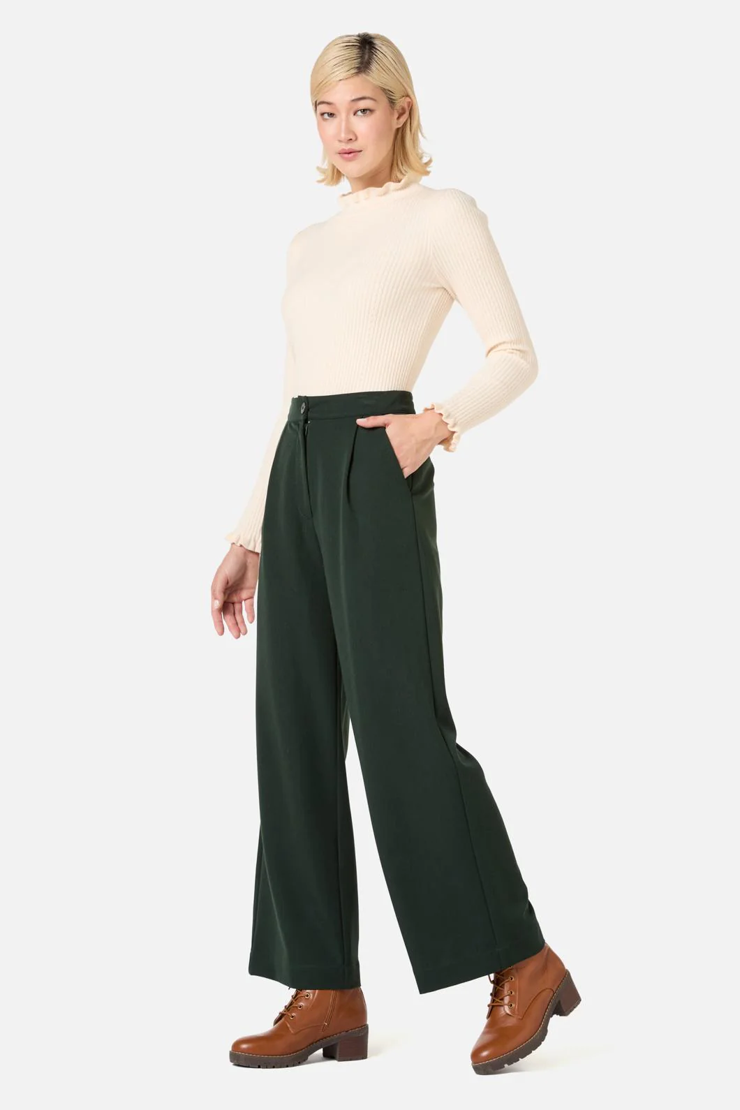 Chelsea Tailored Wide Leg Pant - Image 3