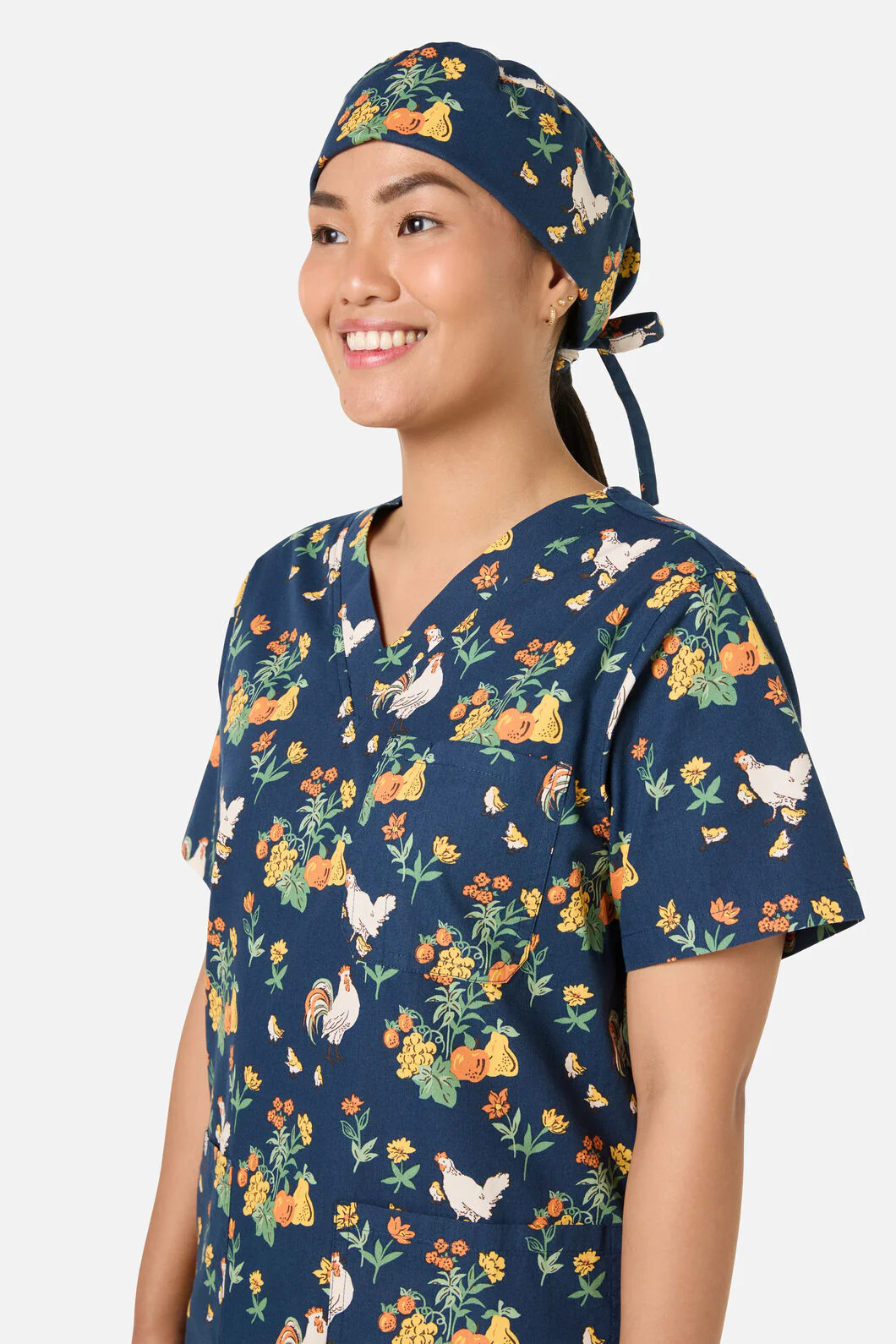 Chickens Scrub Hat