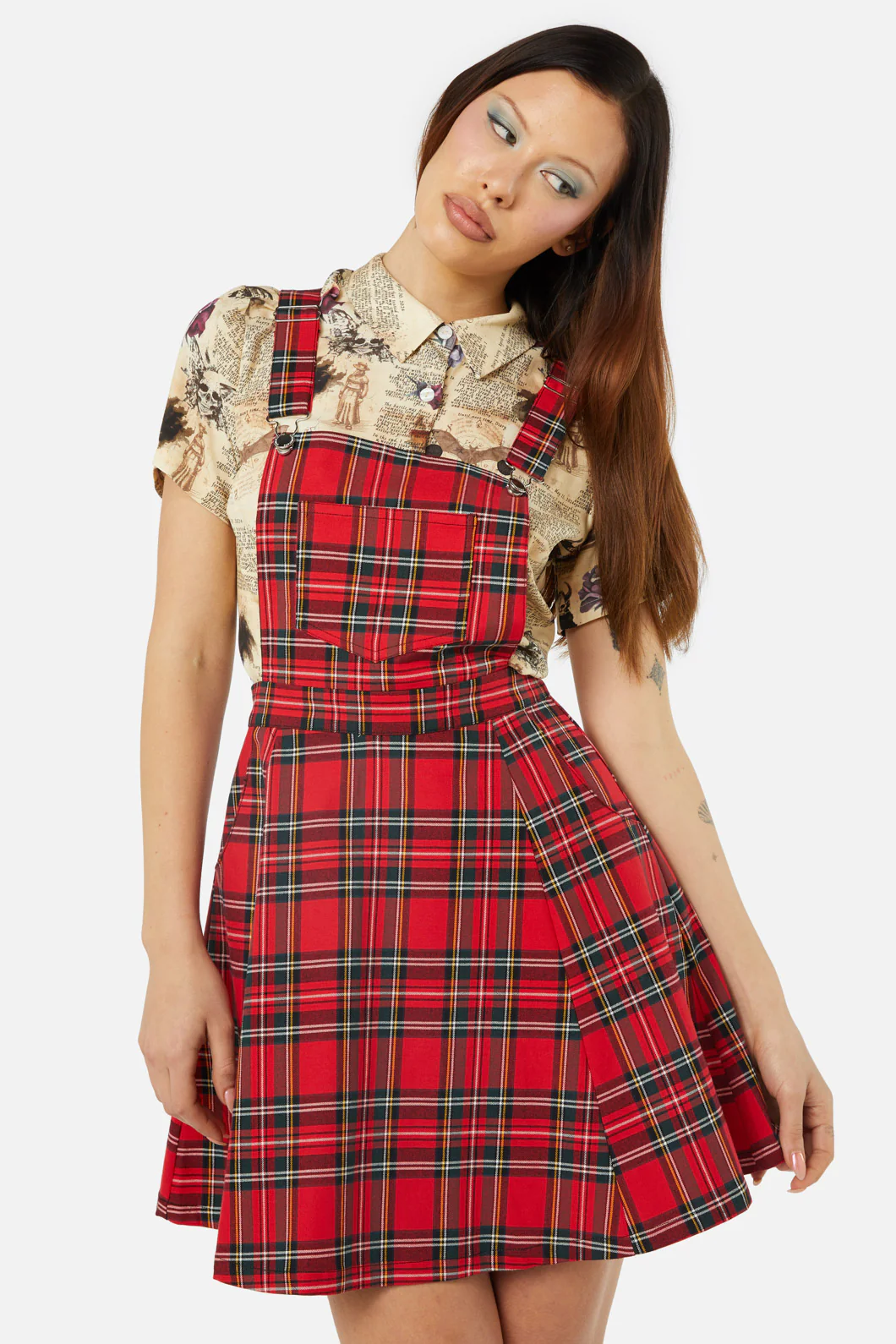 Chosen Tartan Pinafore - Image 2