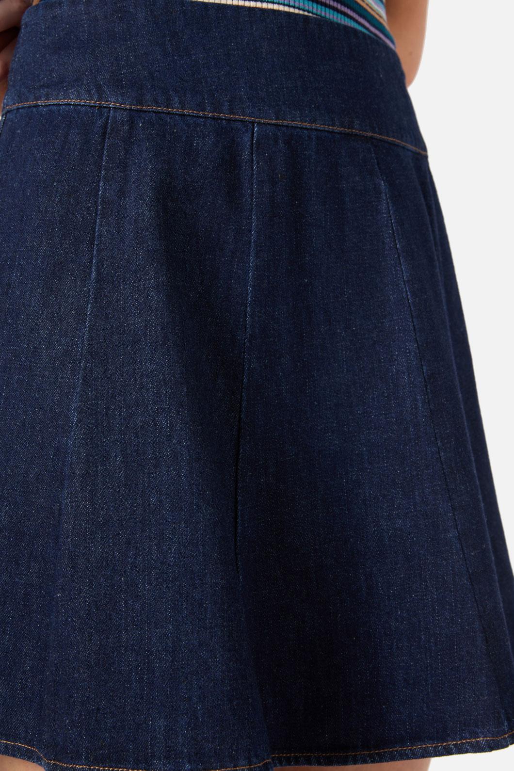 Clara Denim Mini Skirt - Image 16