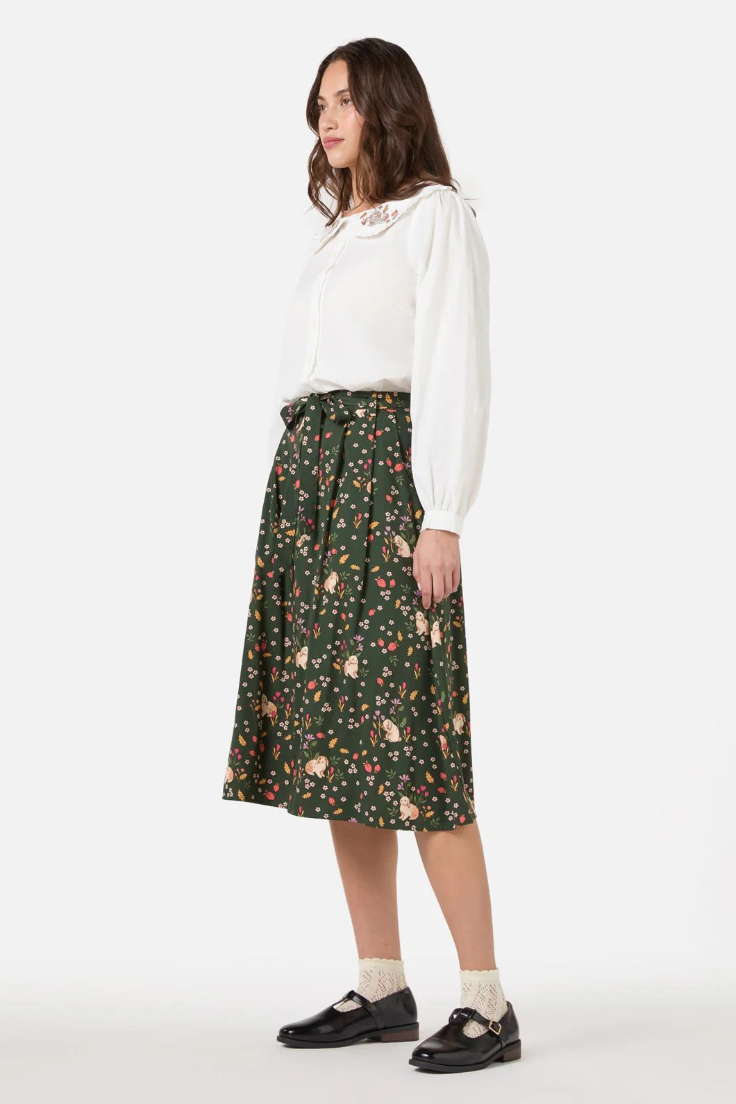 Coco Rabbit Midi Skirt - Image 3