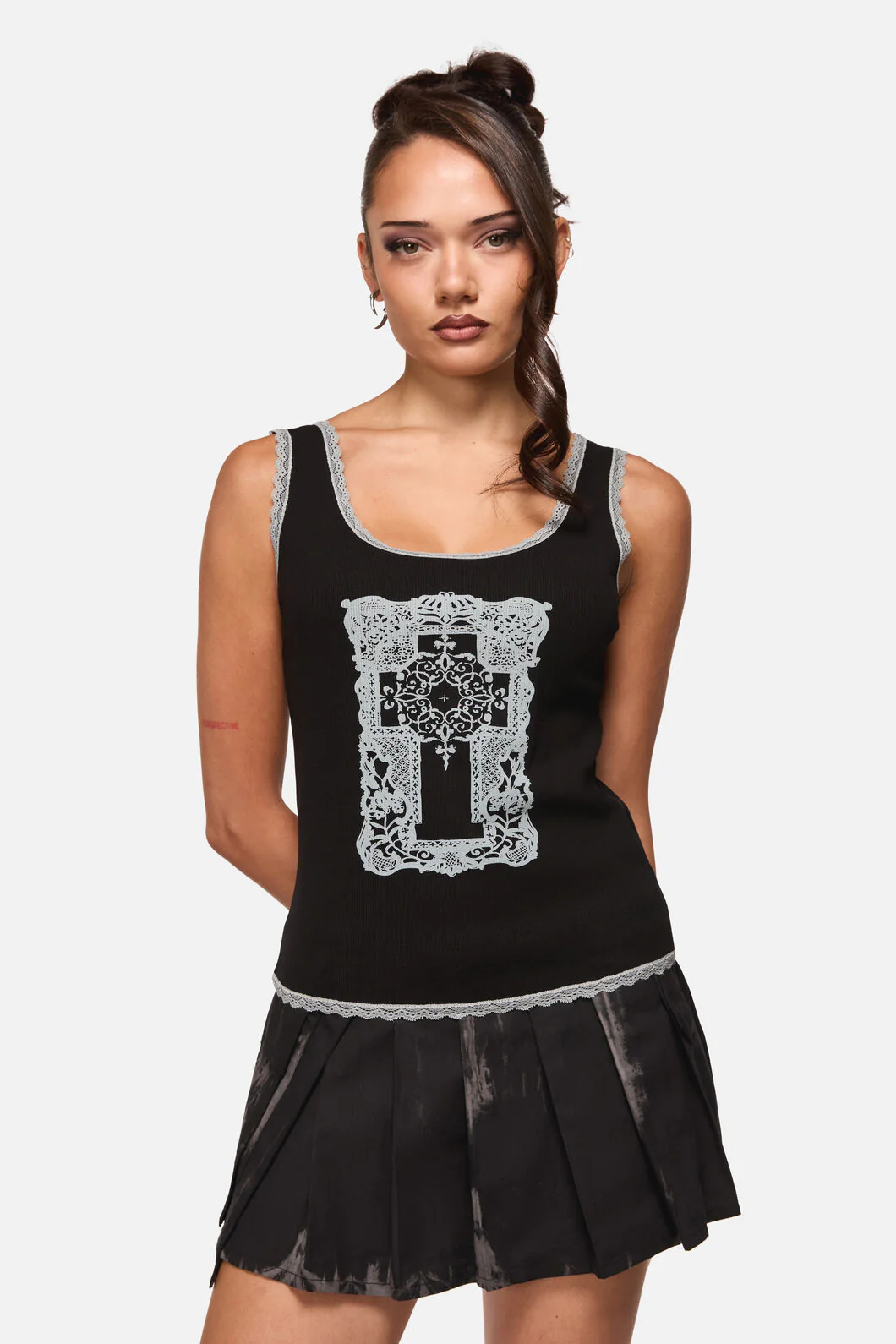 Confessions Lace Singlet - Image 2