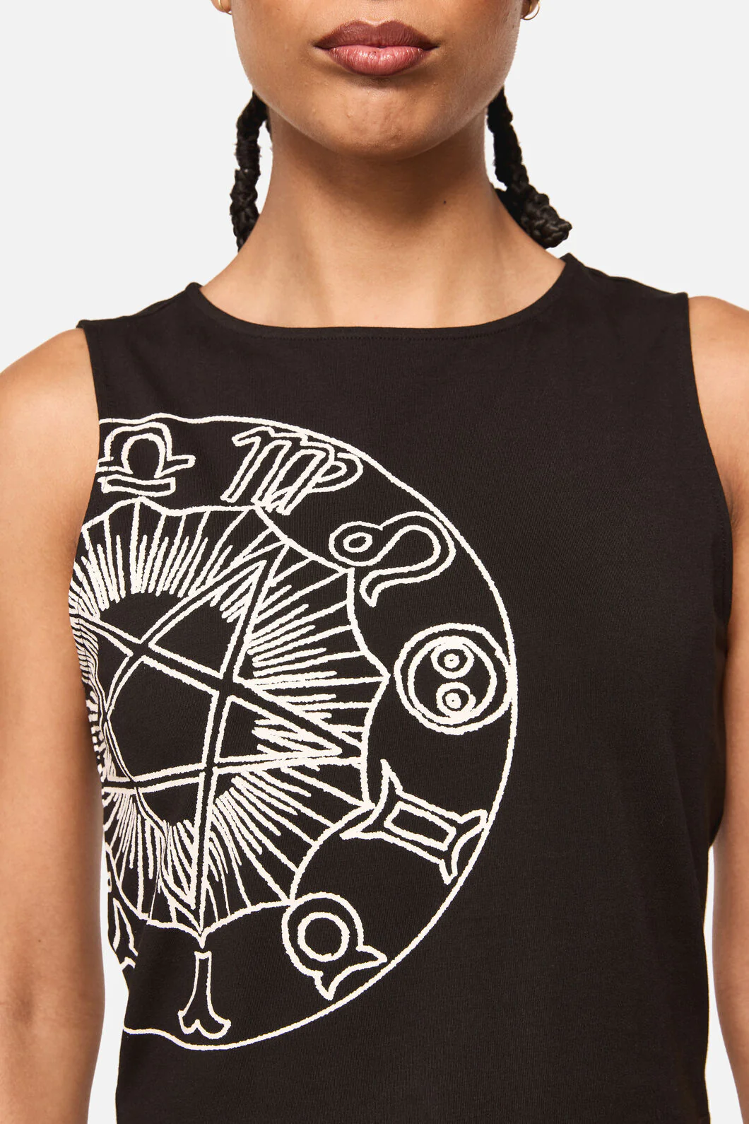Conjuring Goth Print Tank Top - Image 5