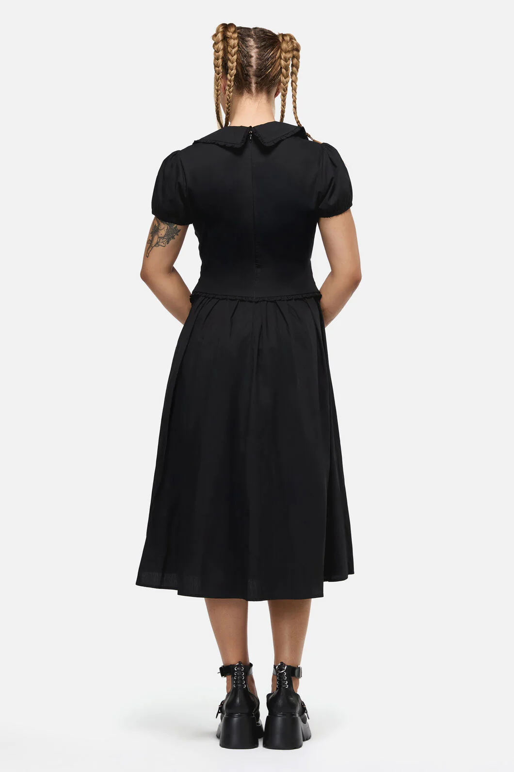 Conquest Goth Midi Dress - Image 5