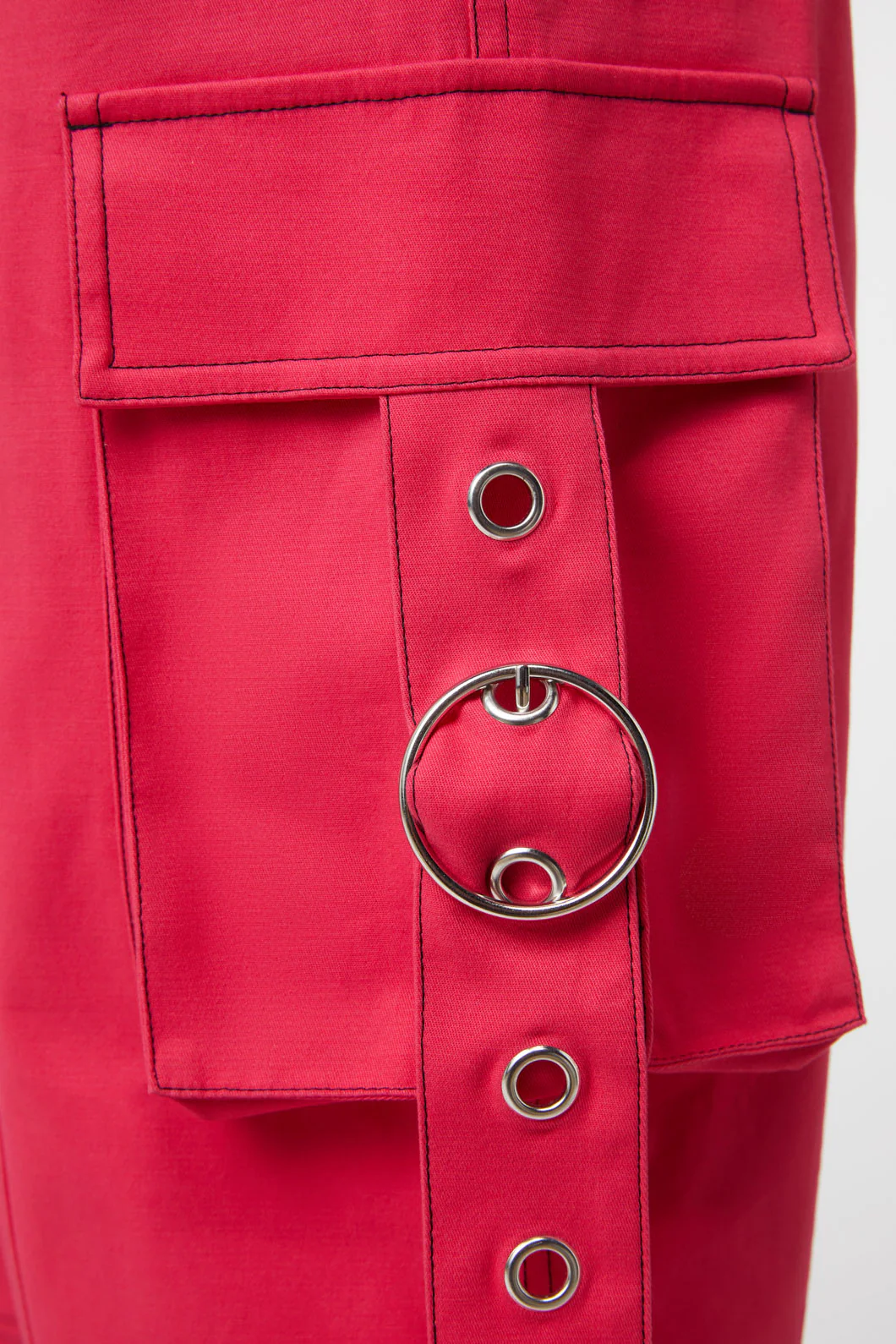 Contrast Stitch School Cargo - Image 10