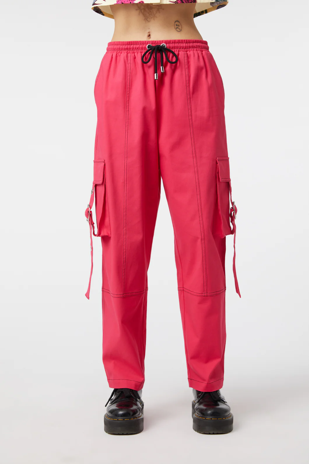 Contrast Stitch School Cargo - Image 7
