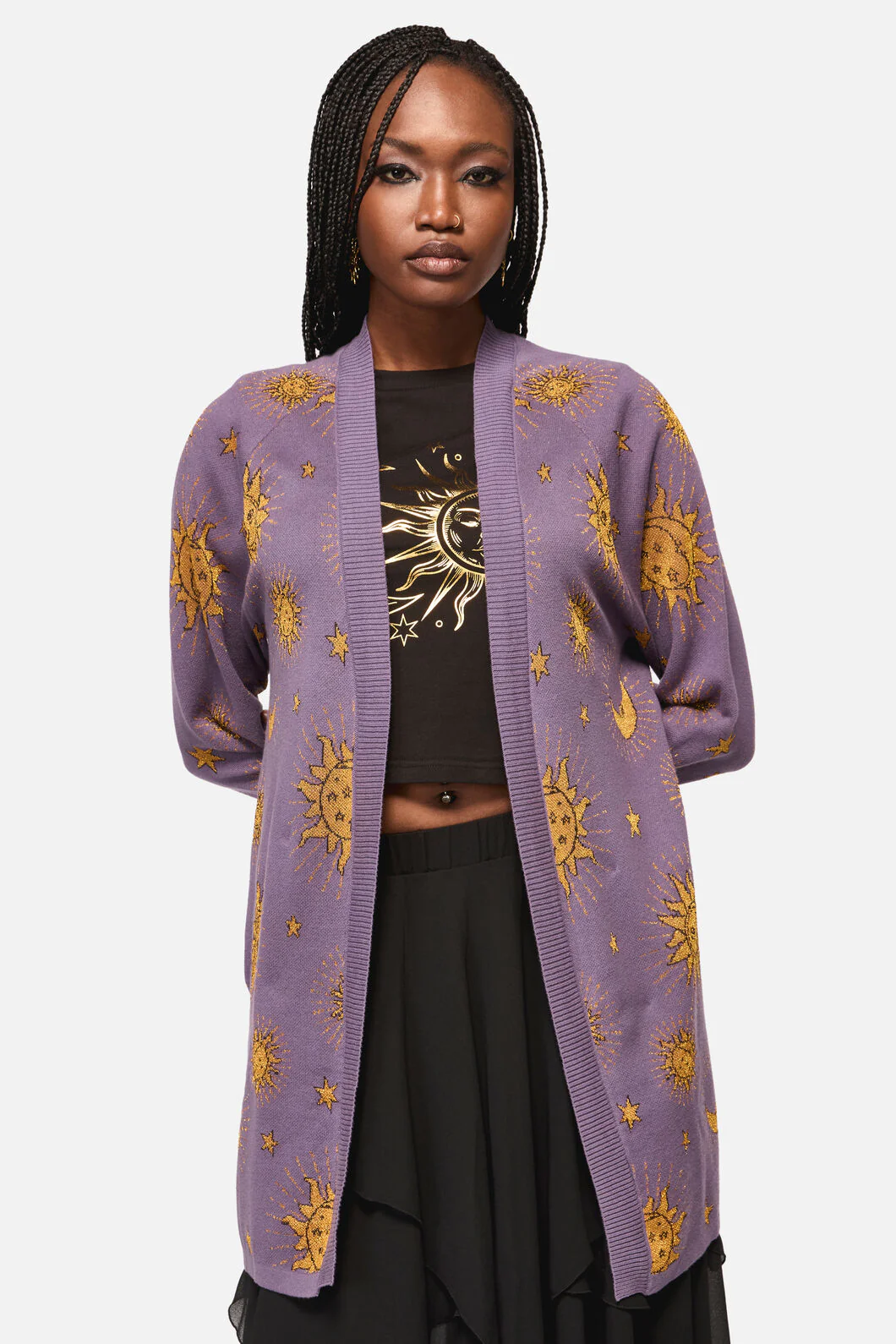 Cosmic Light Goth Cardigan - Image 6