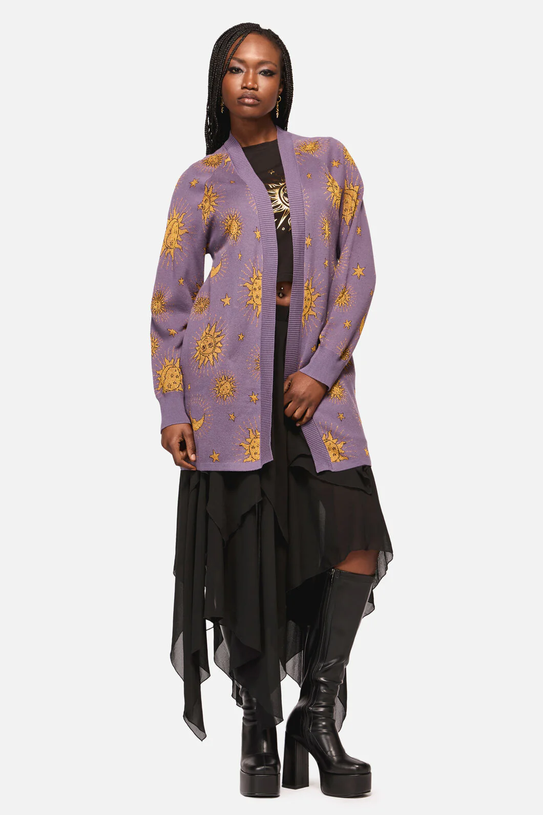 Cosmic Light Goth Cardigan - Image 9