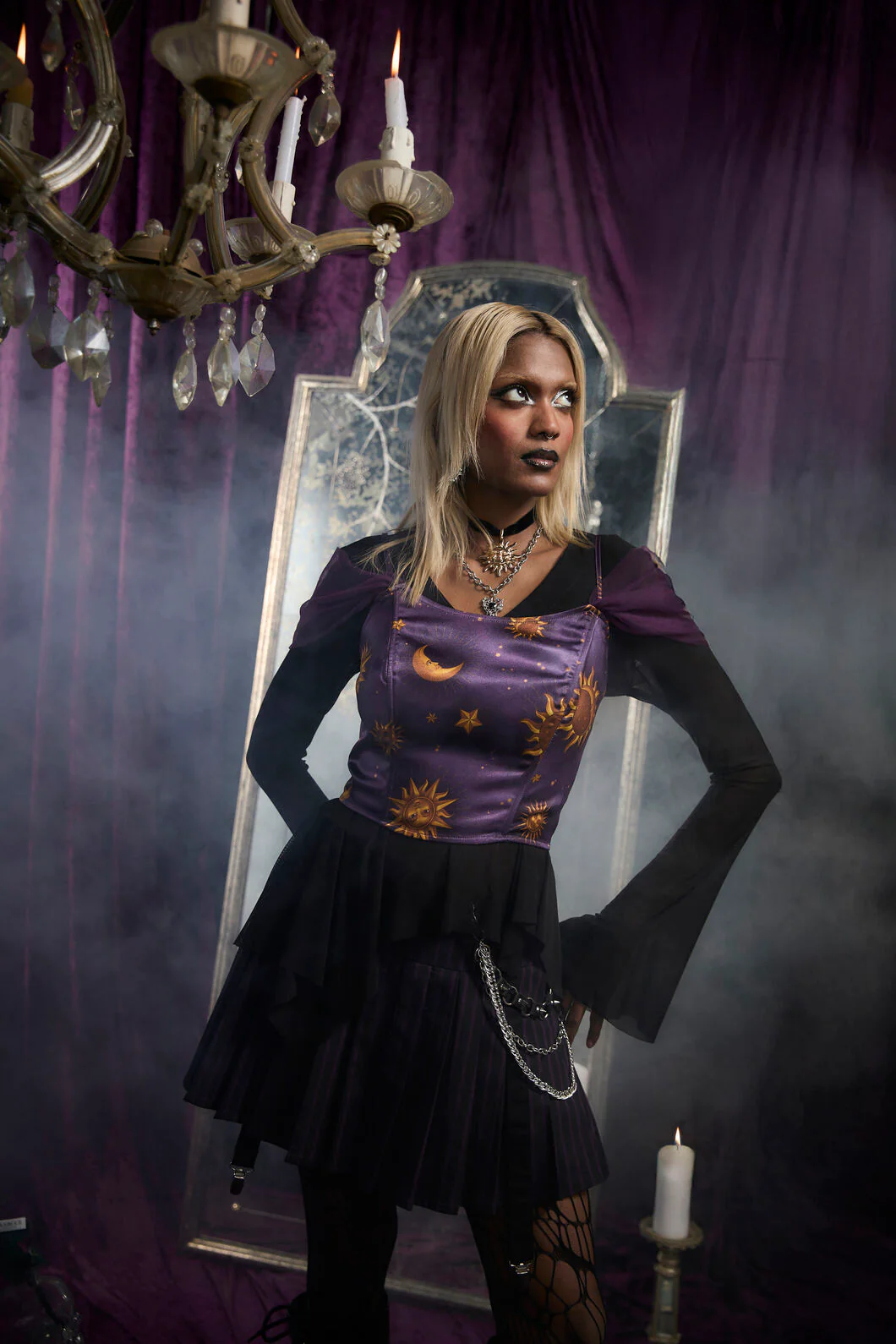 Cosmic Light Whimsy Corset Top - Image 2